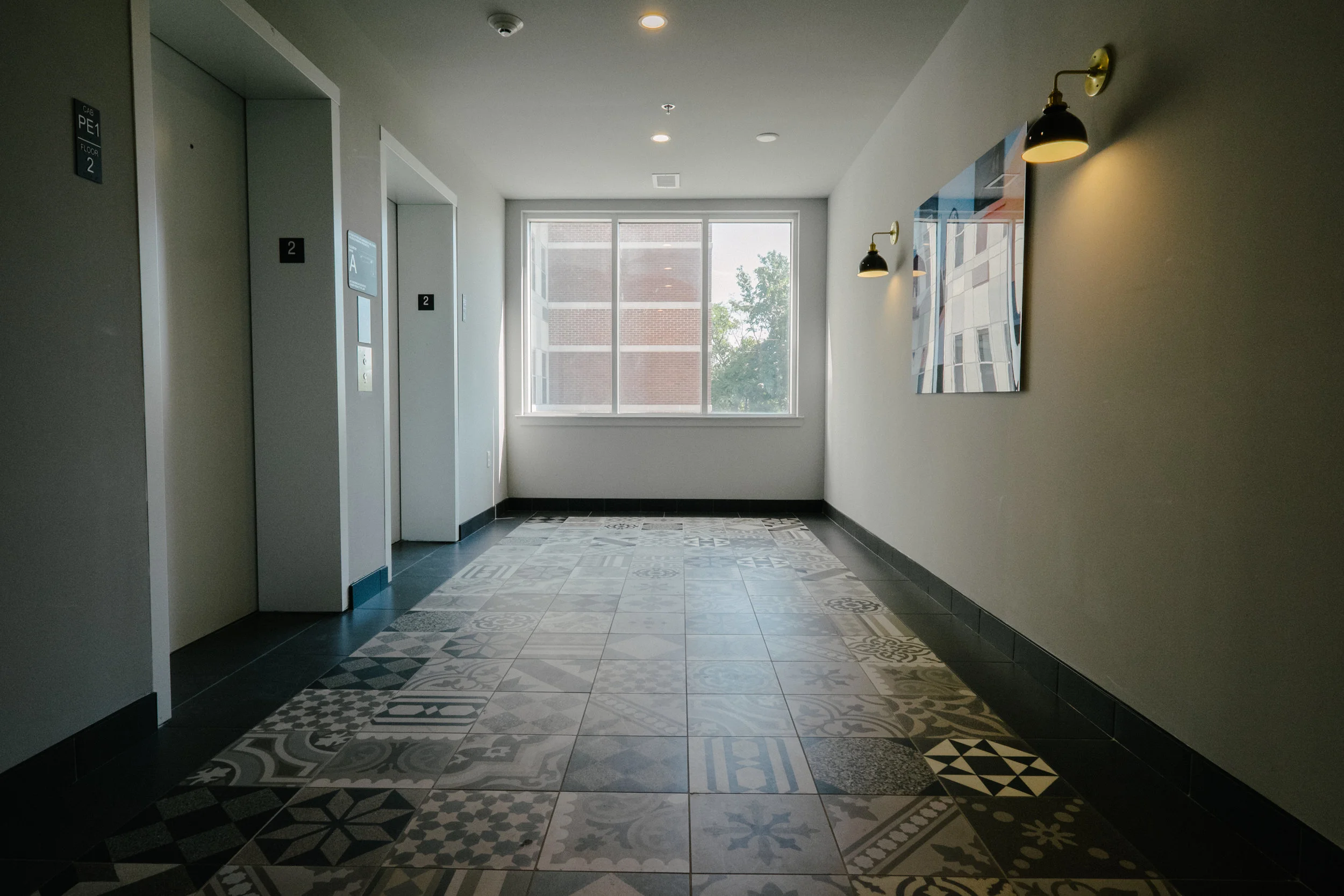 The Baker Building; Lobby & Common Areas — lobby and common areas