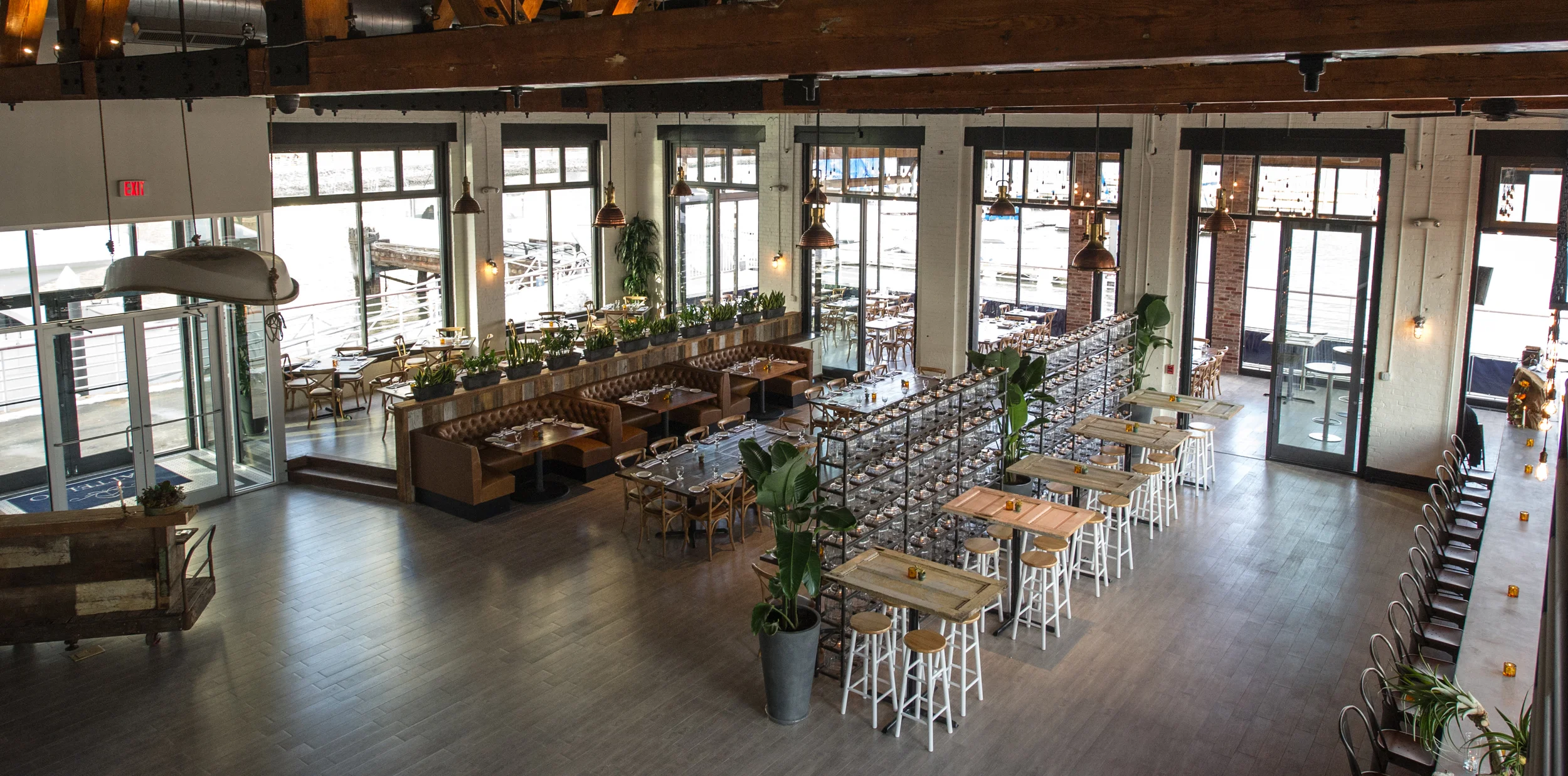 Battello Jersey City — dining room