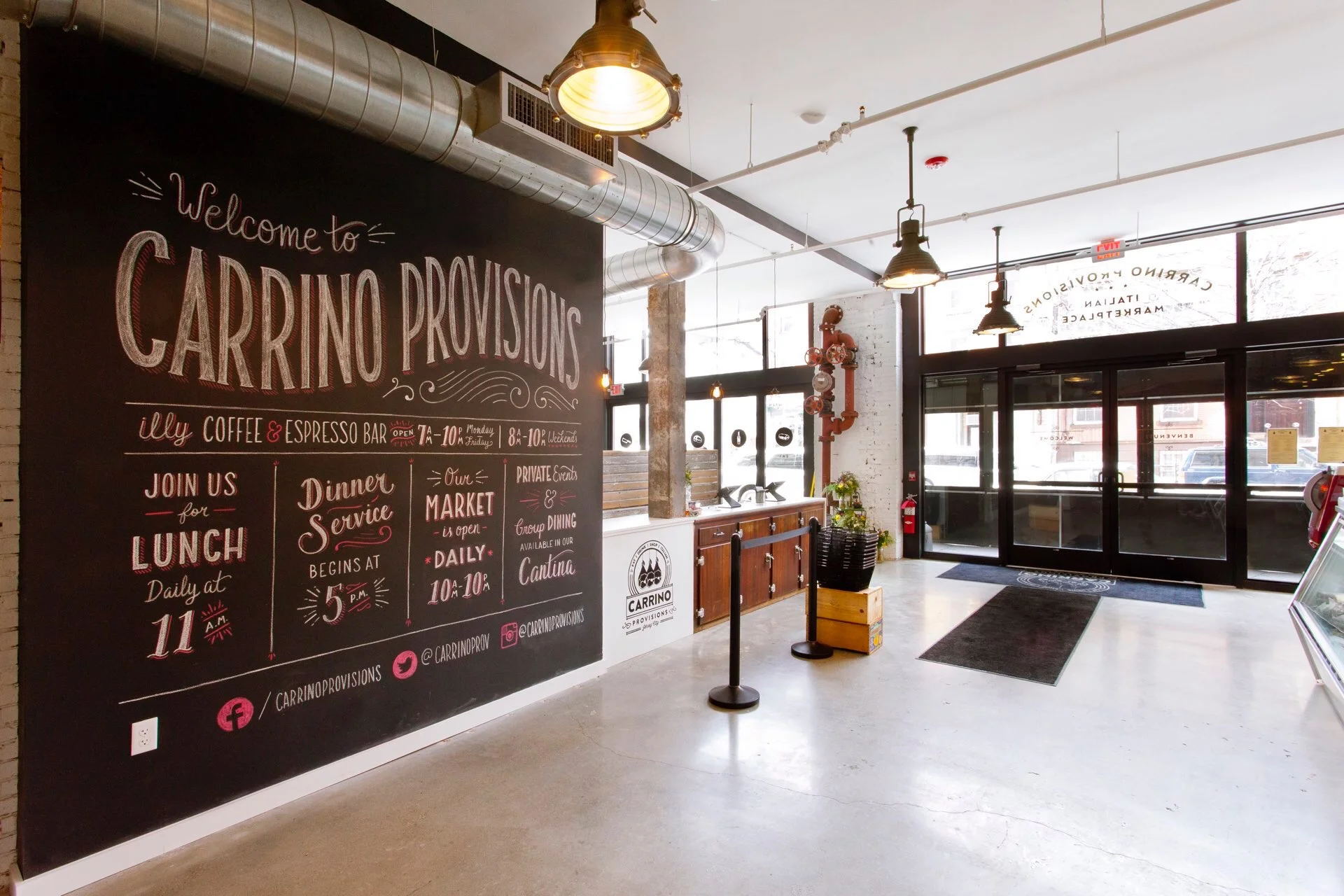 Carrino Provisions Italian Market — interior