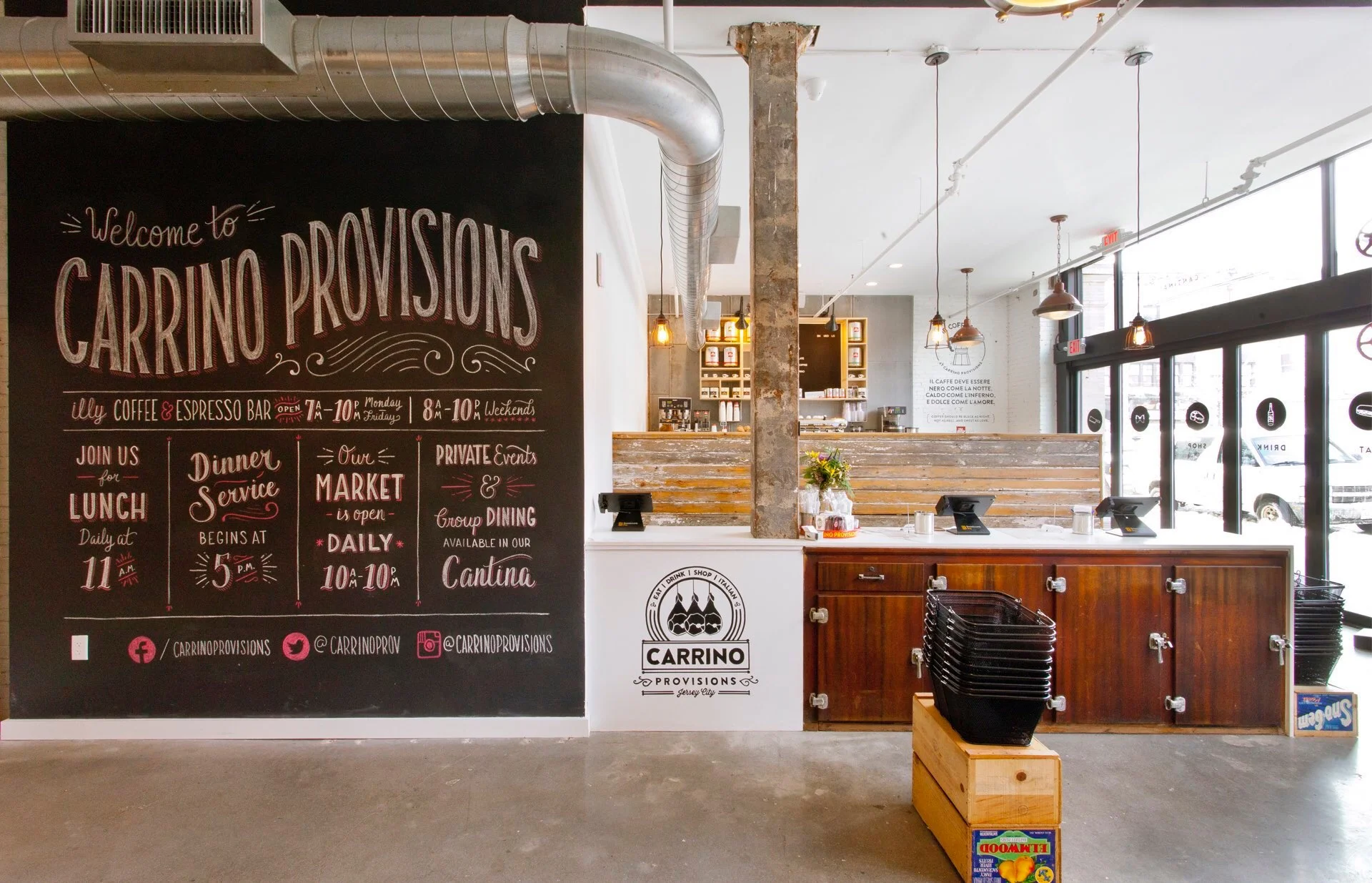 Carrino Provisions Italian Market — interior