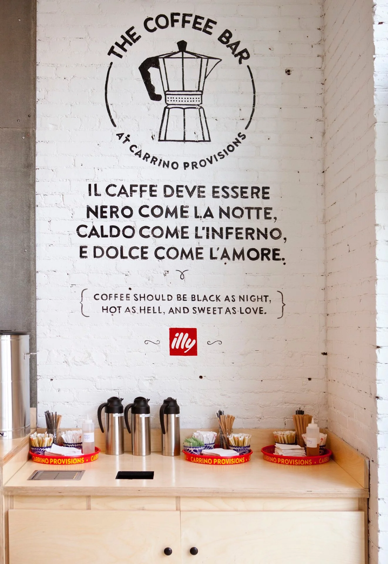 Carrino Provisions Italian Market — interior