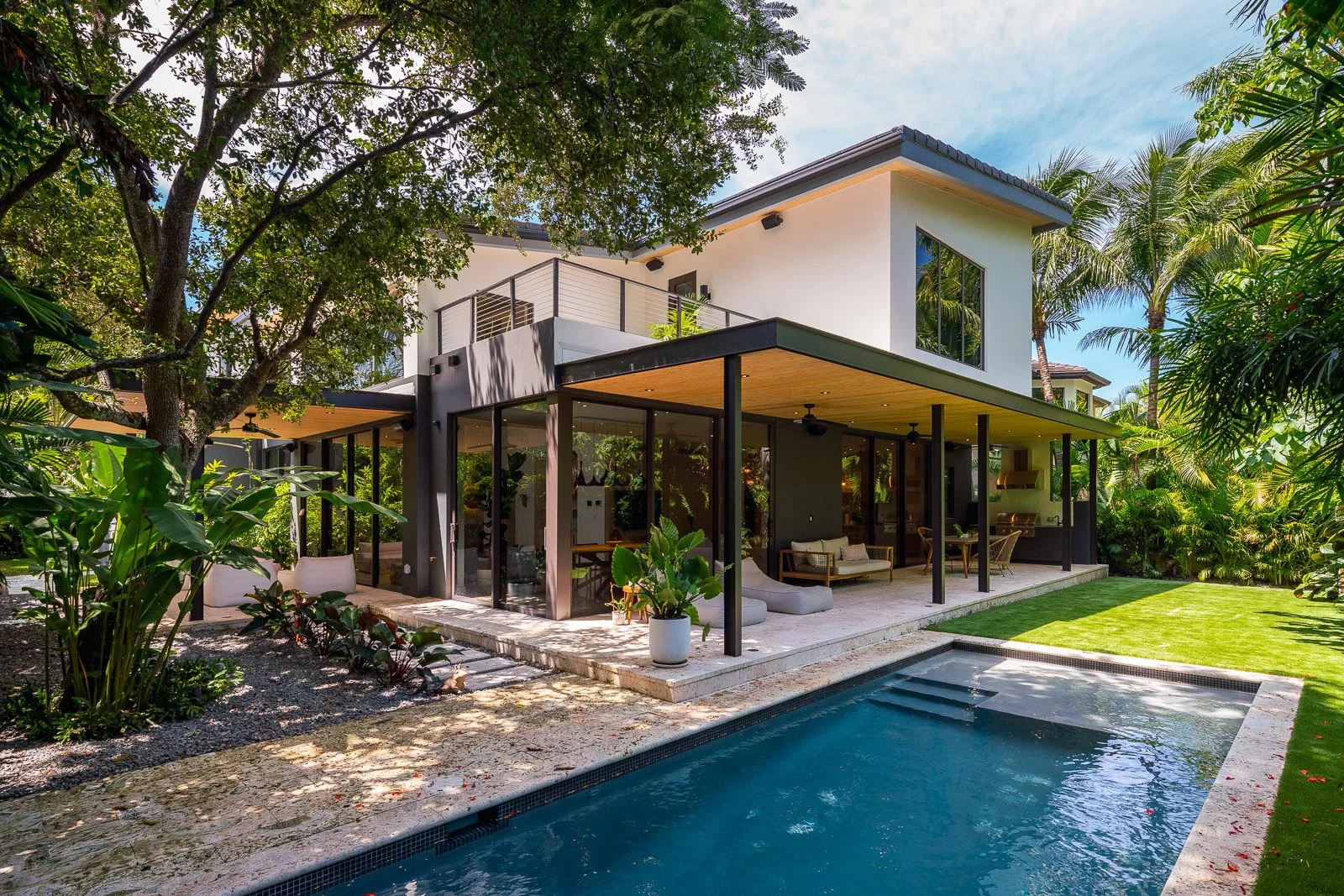 Coconut Grove Boho Modern — interior