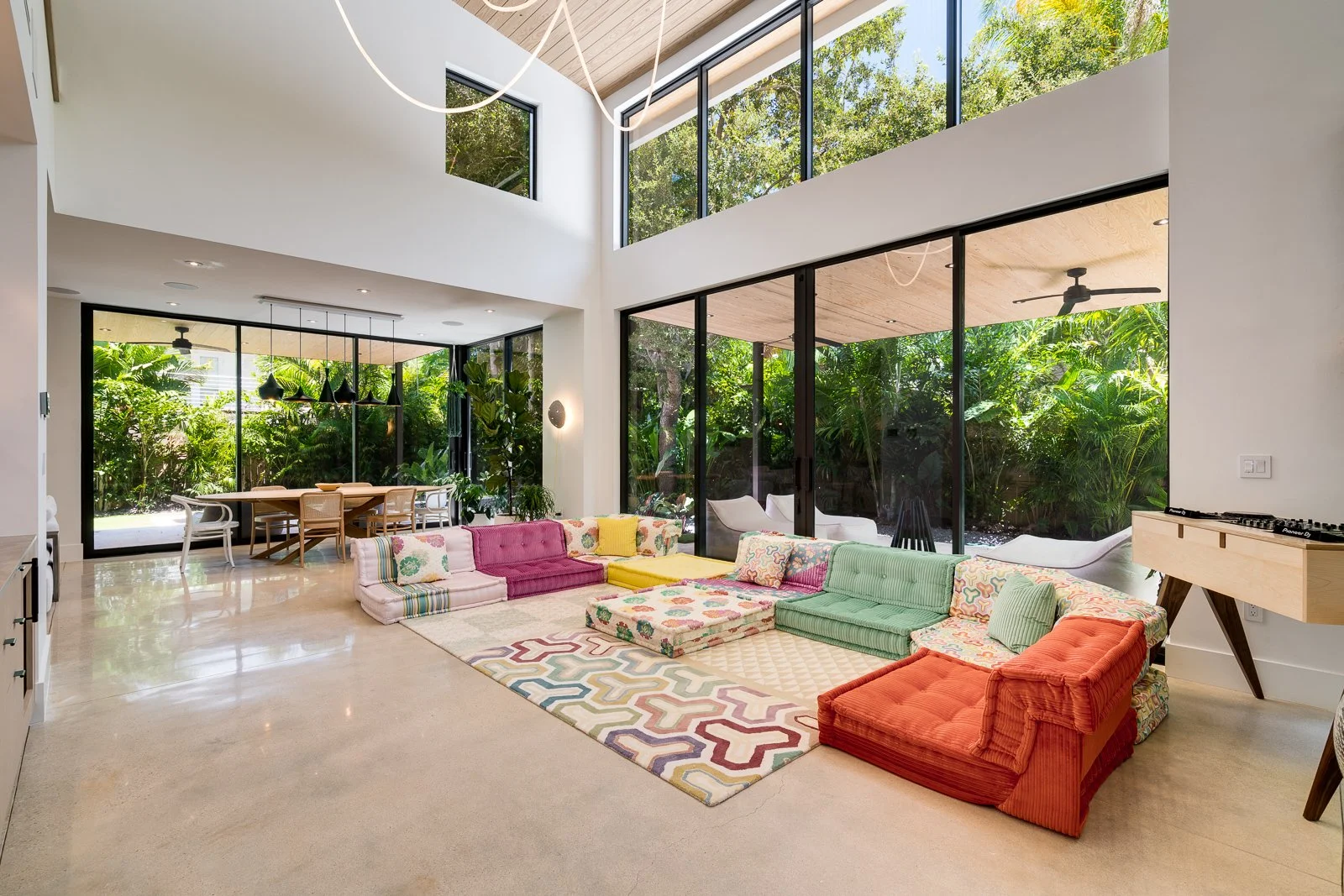 Coconut Grove Boho Modern — interior