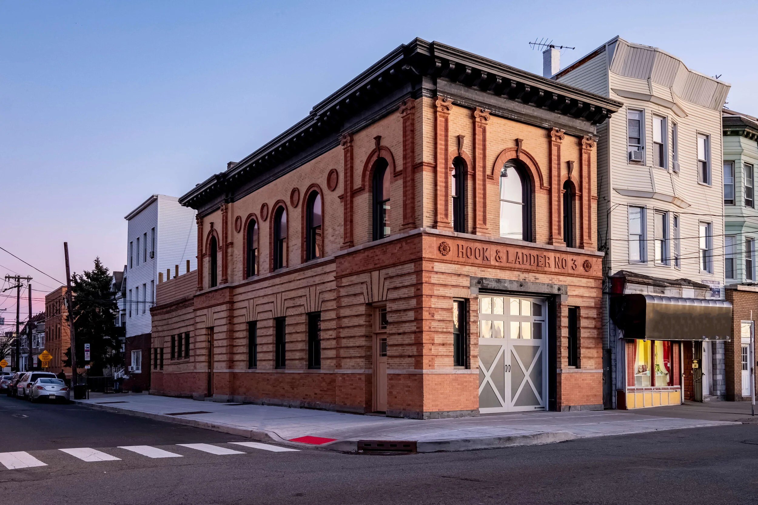 Historic Firehouse Renovation — exterior facade