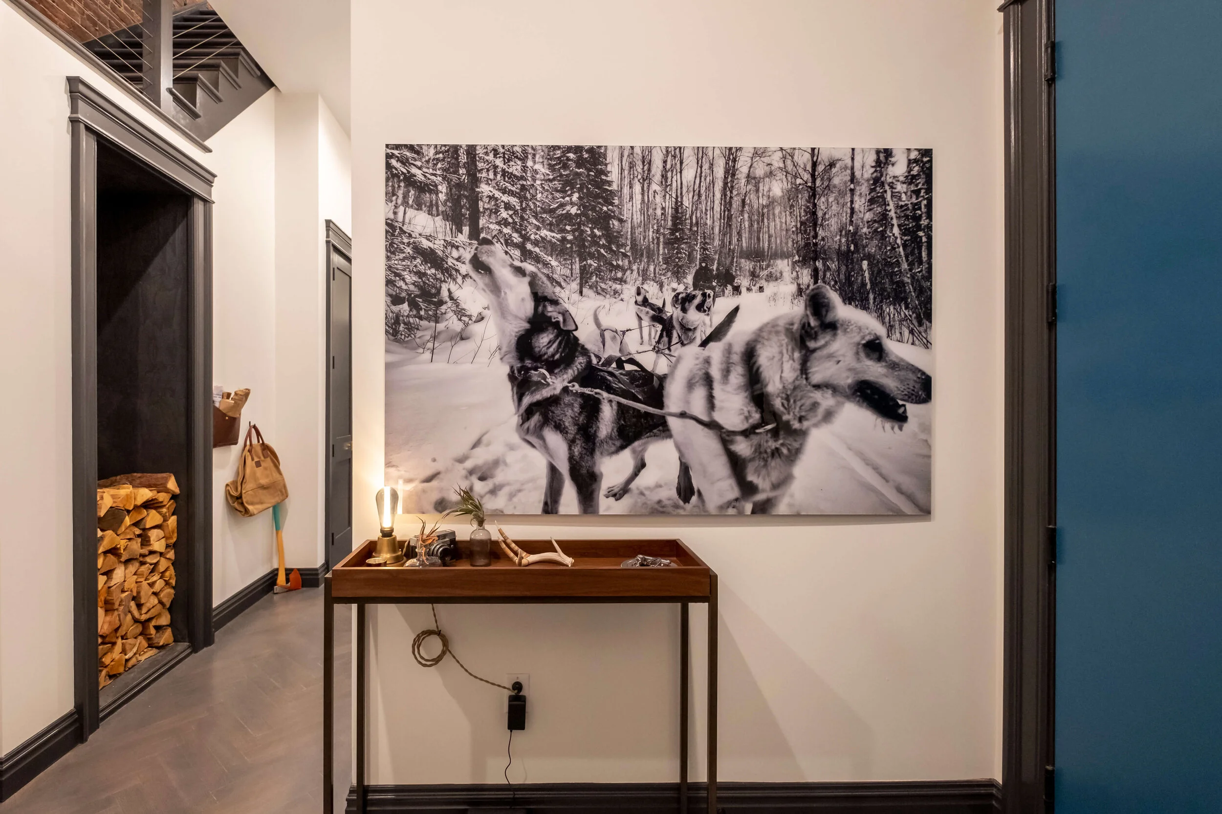 Historic Firehouse Renovation — entryway