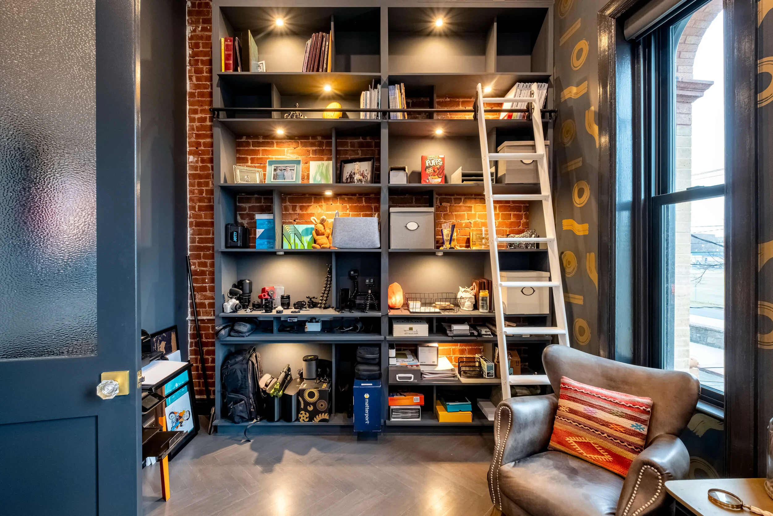 Historic Firehouse Renovation — office