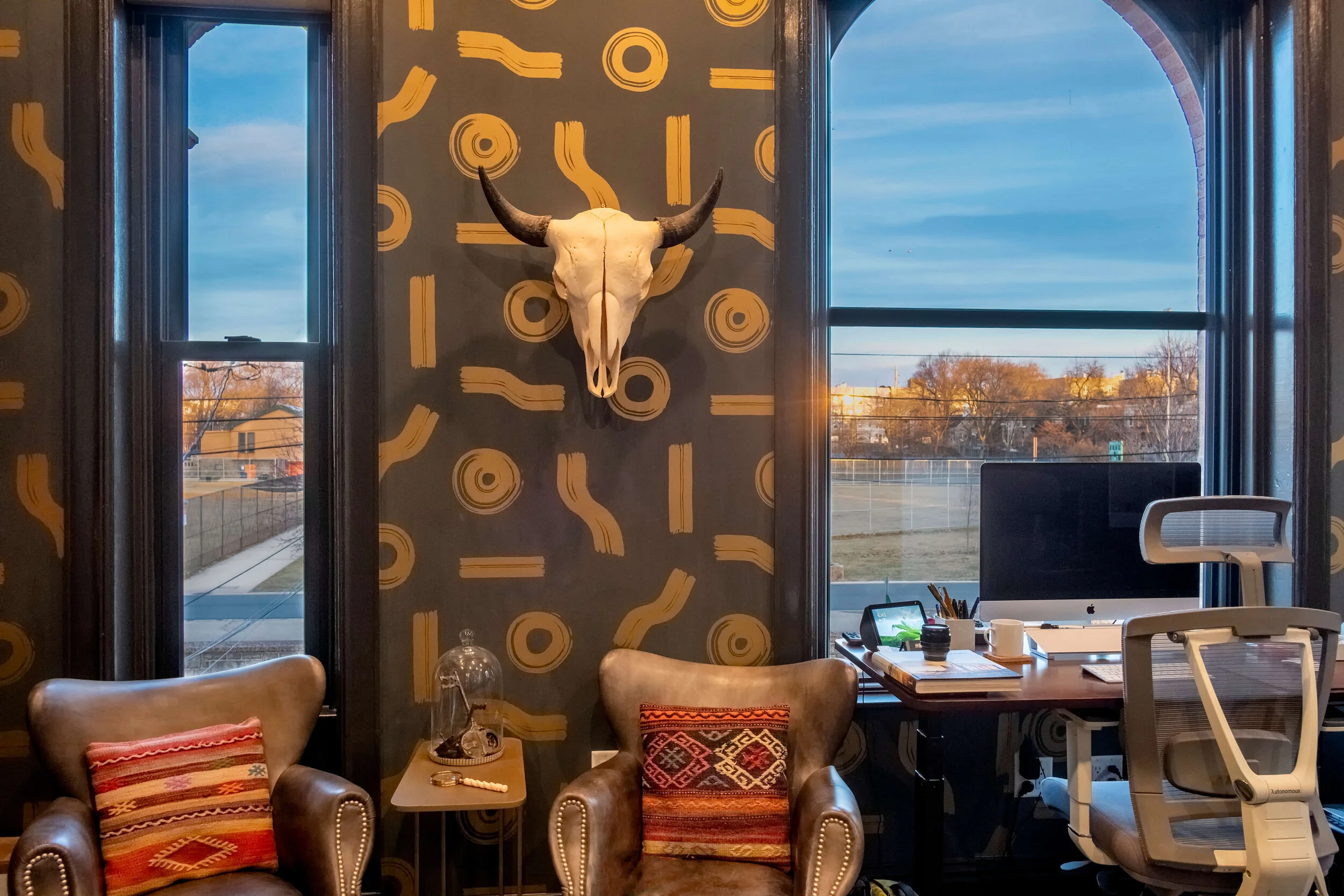 Historic Firehouse Renovation — office