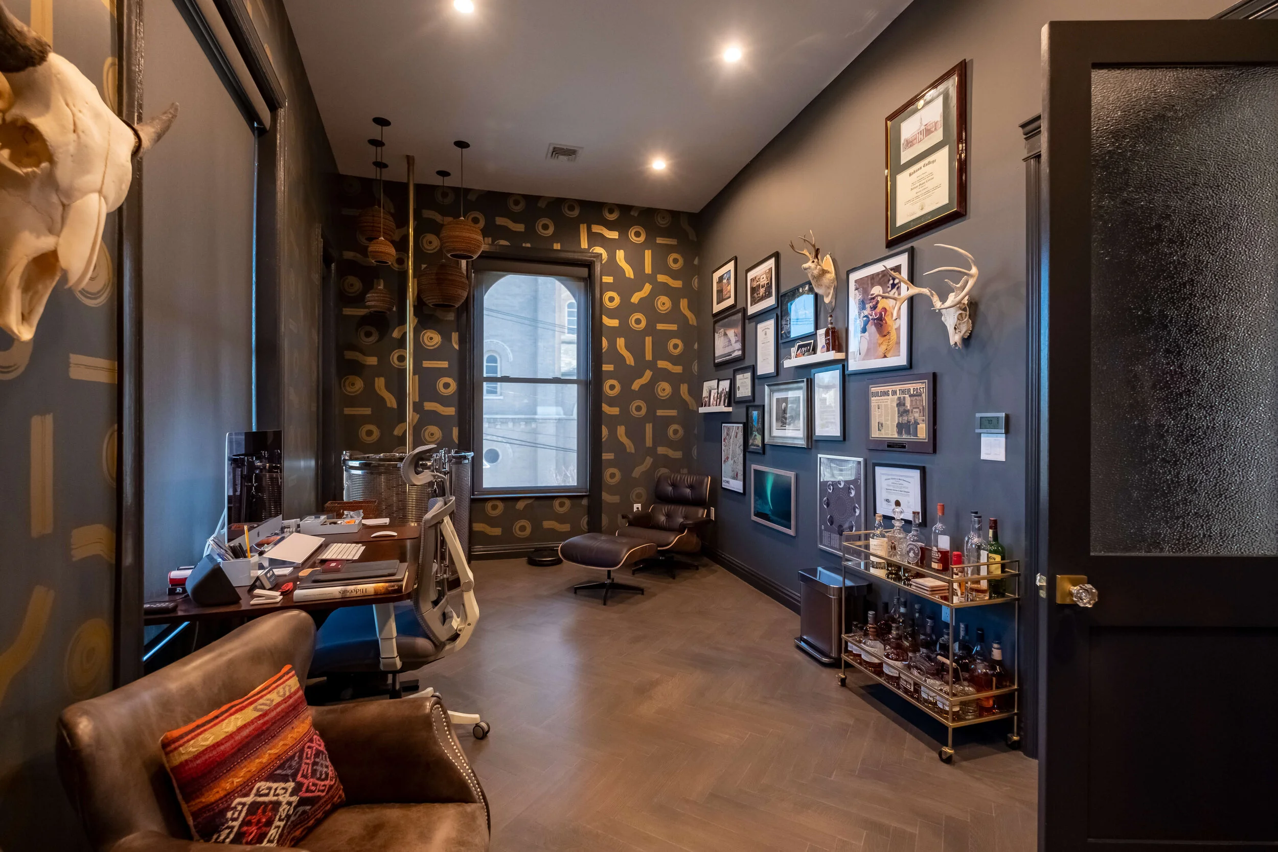 Historic Firehouse Renovation — office