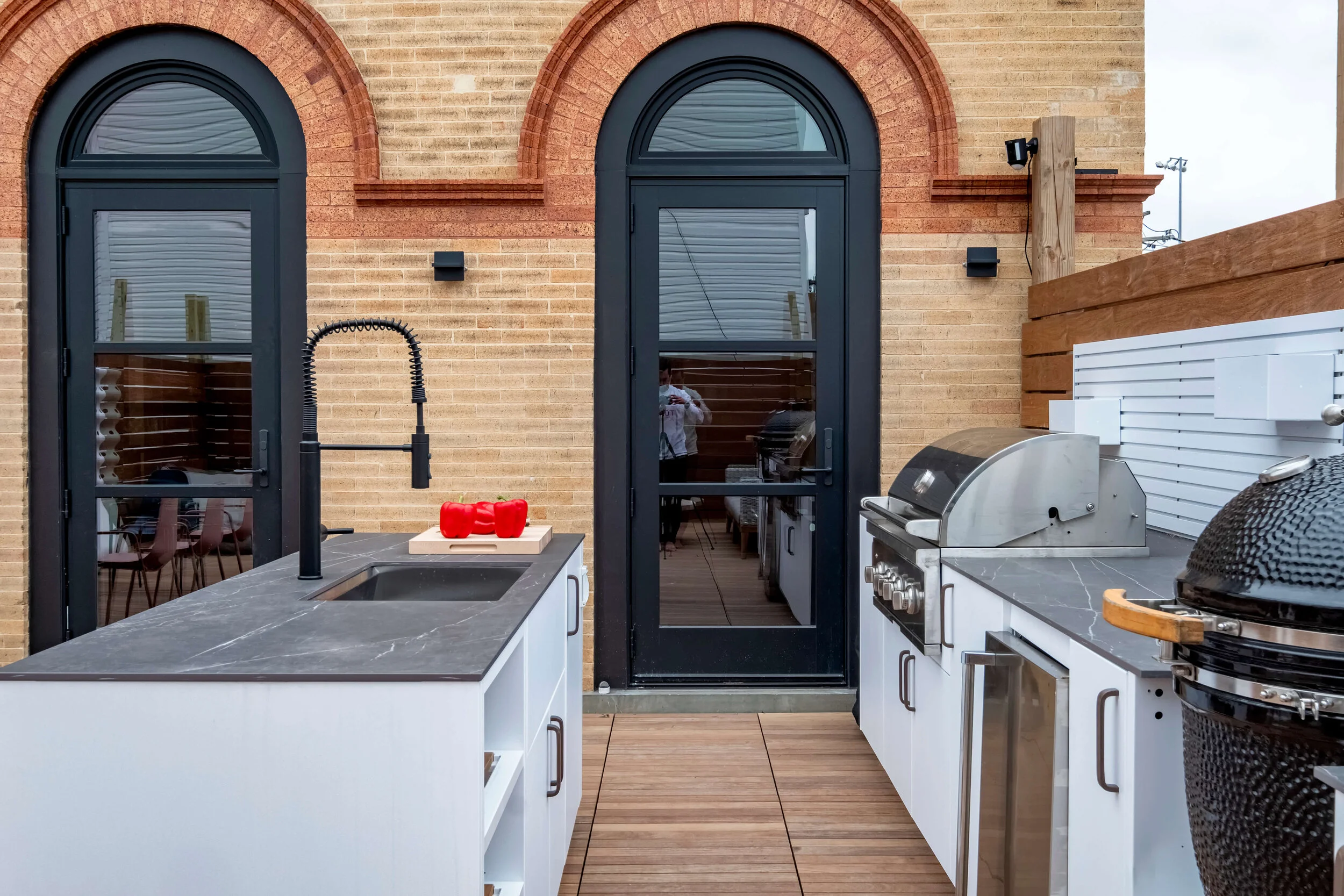 Historic Firehouse Renovation — roof deck
