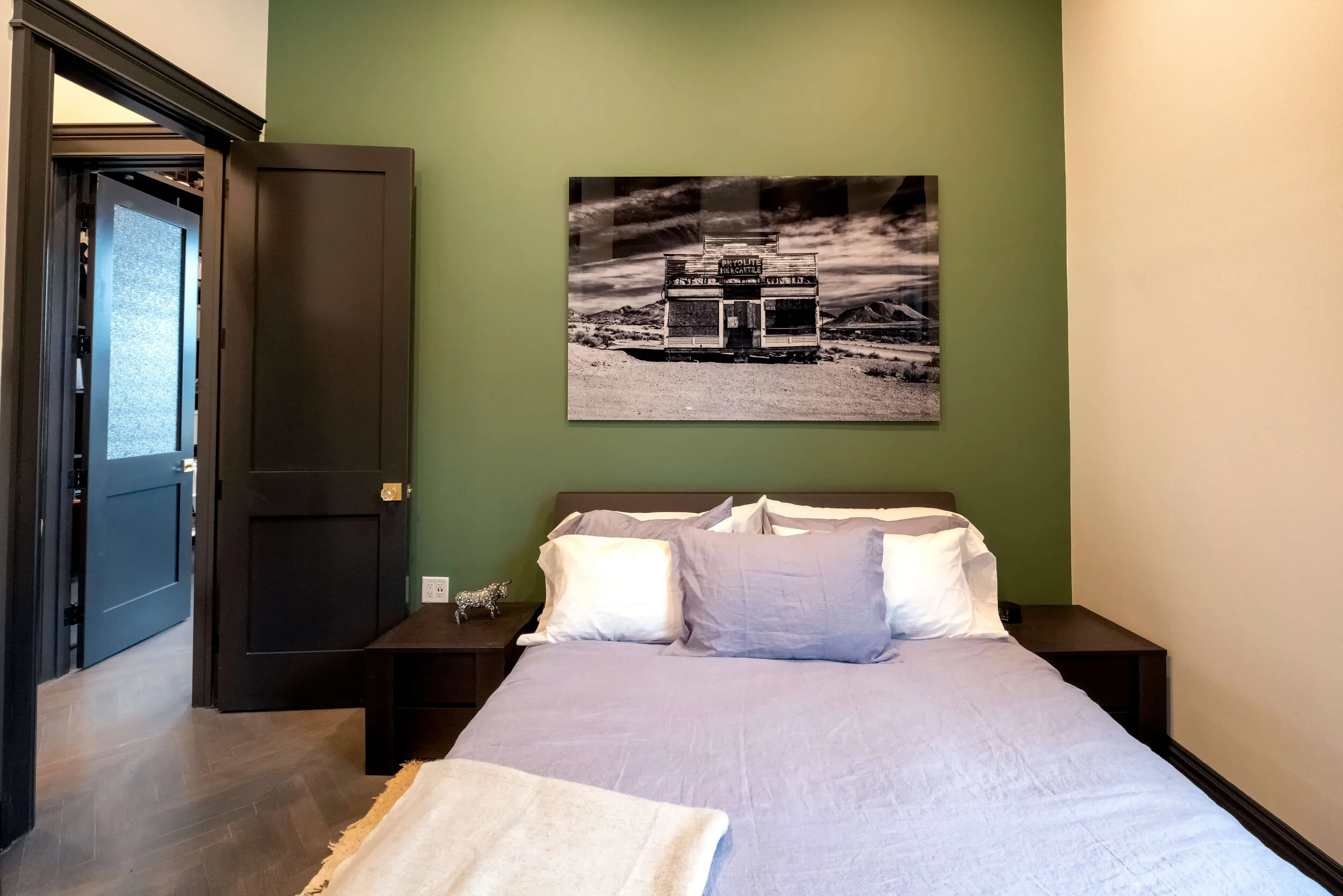 Historic Firehouse Renovation — guest bedroom