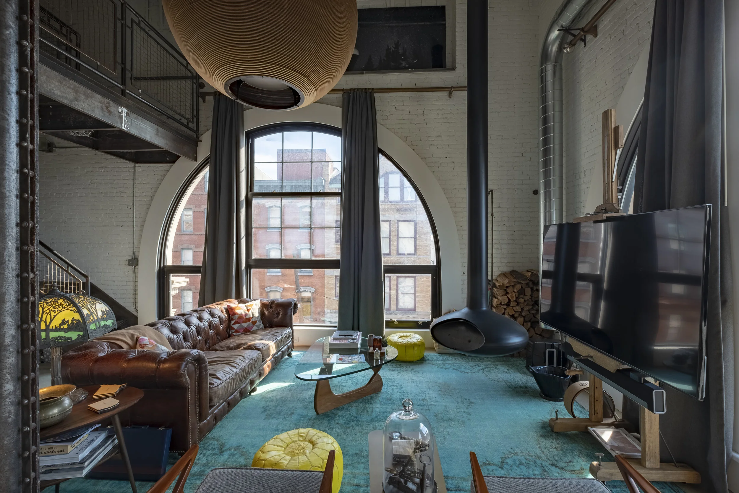 Industrial Loft, Jersey City — interior