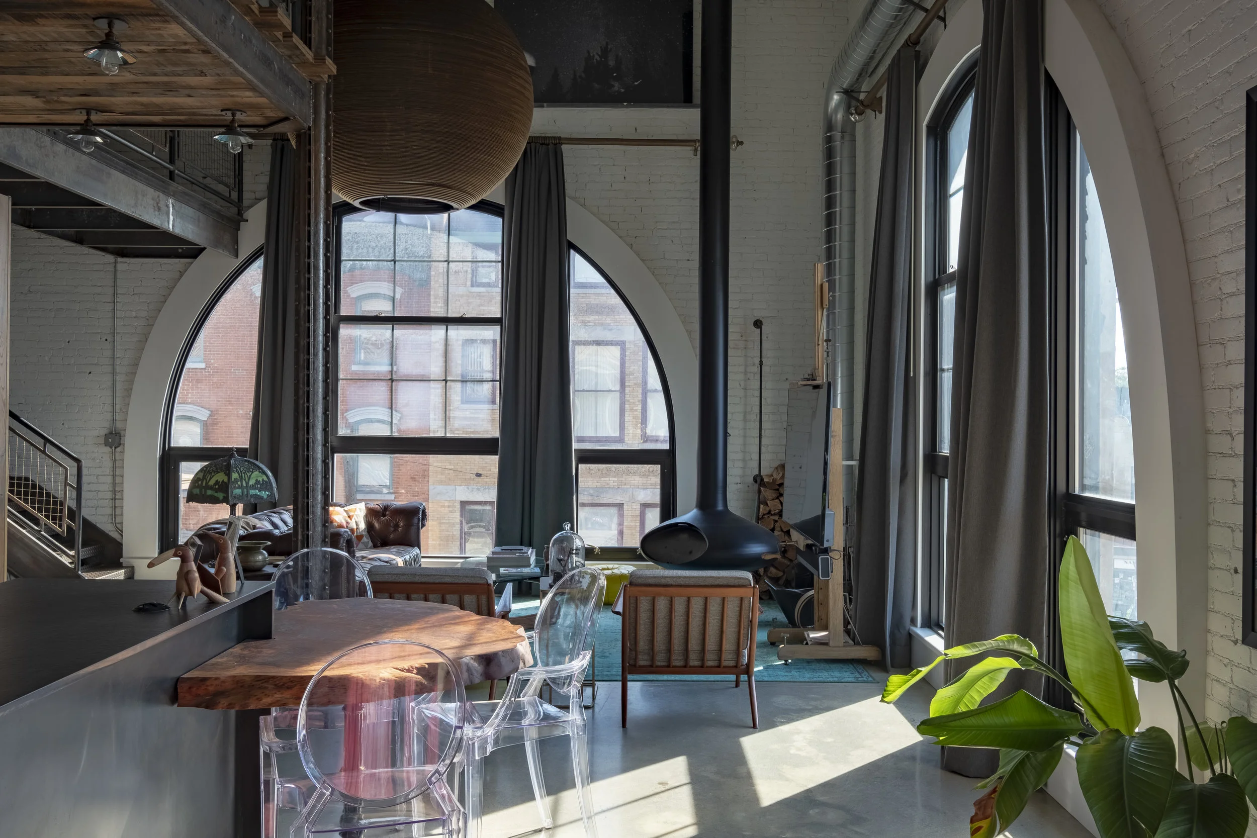 Industrial Loft, Jersey City — interior