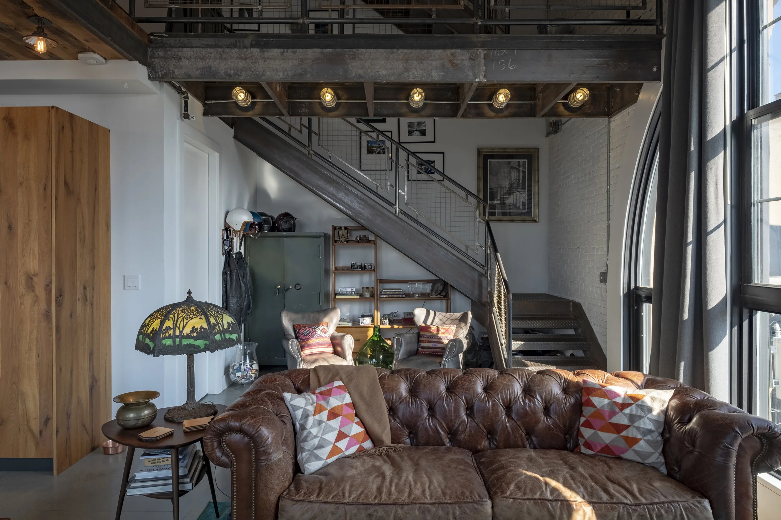 Industrial Loft, Jersey City — interior