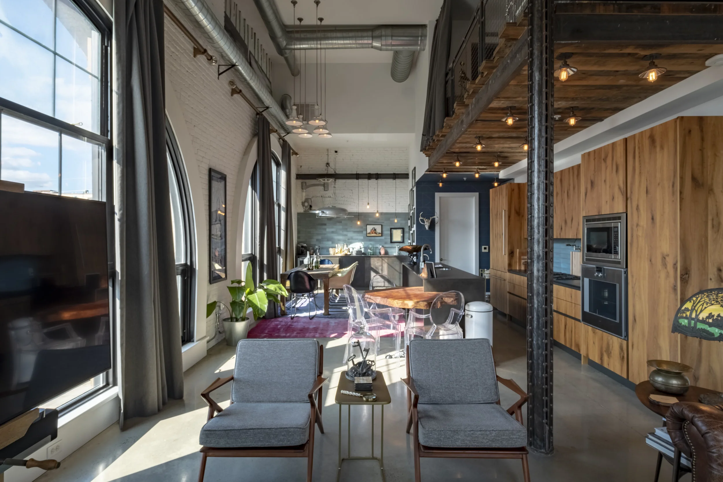 Industrial Loft, Jersey City — interior