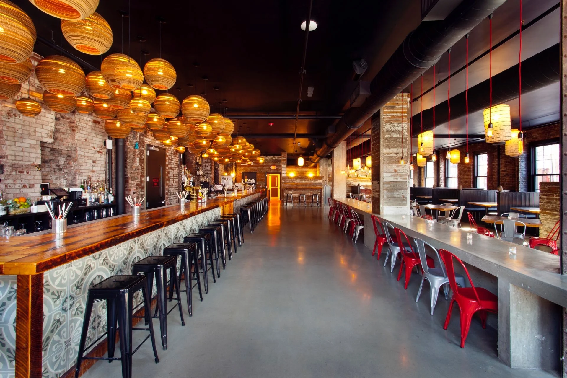Jersey City Fusion Restaurant — interior