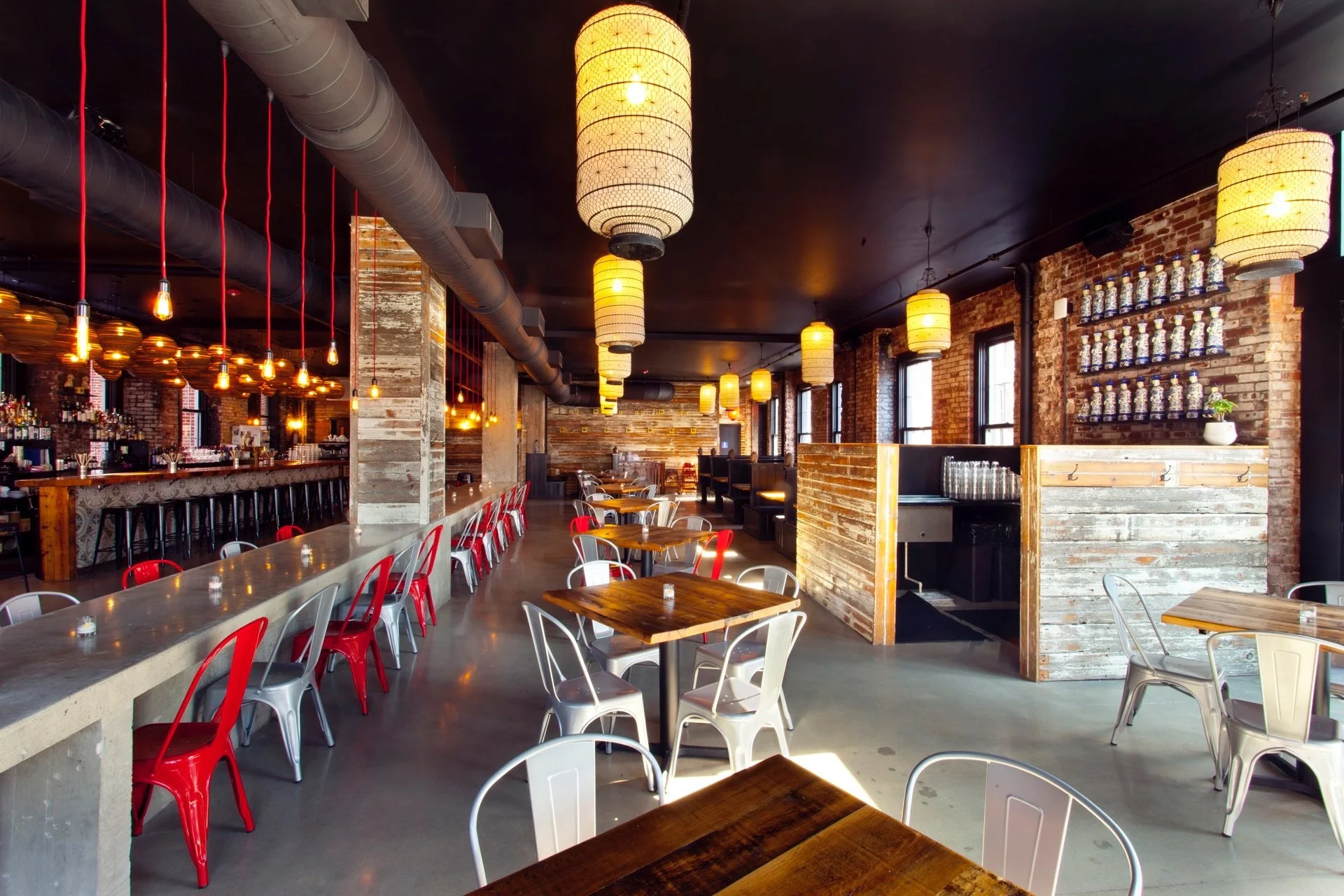 Jersey City Fusion Restaurant — interior