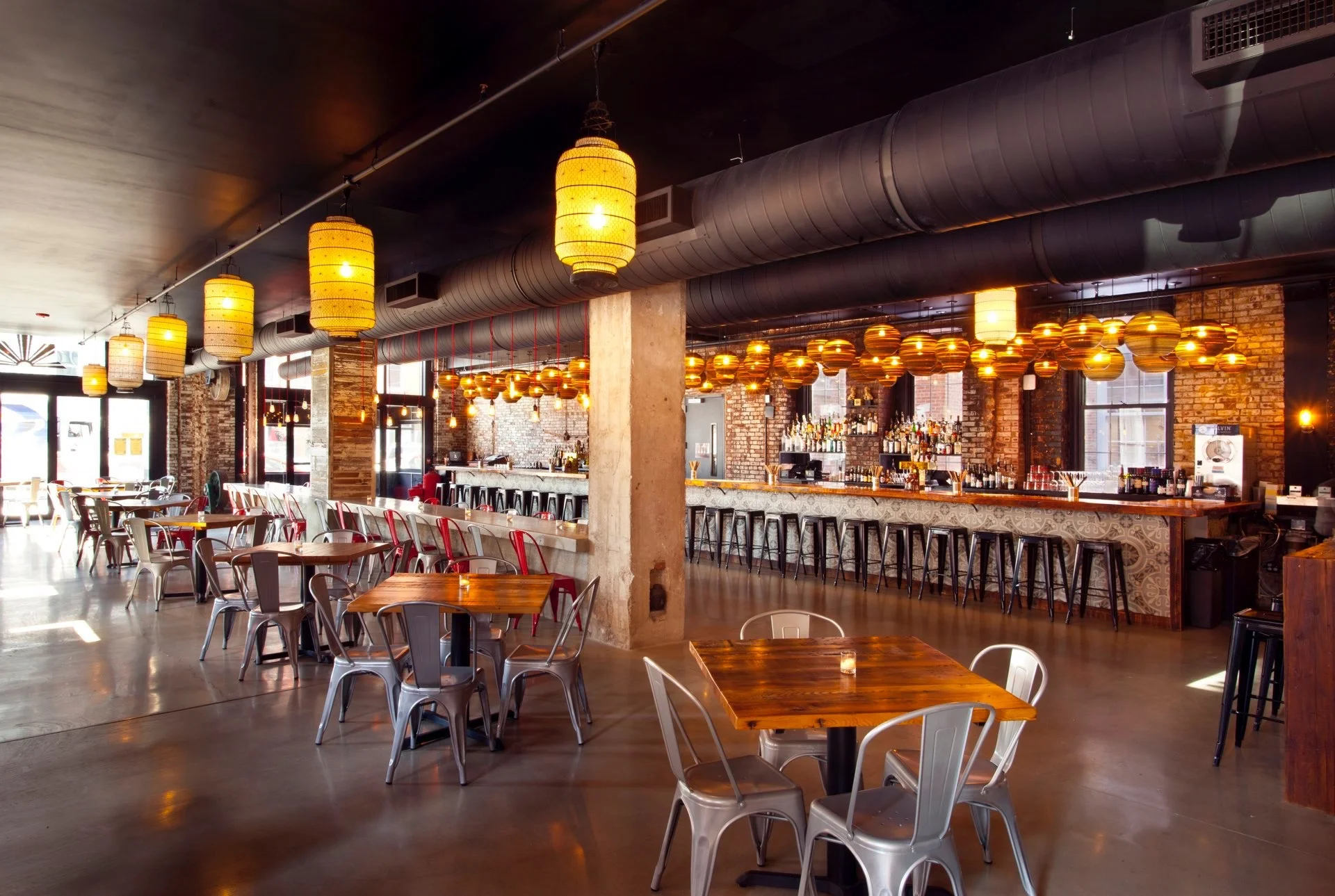 Jersey City Fusion Restaurant — interior