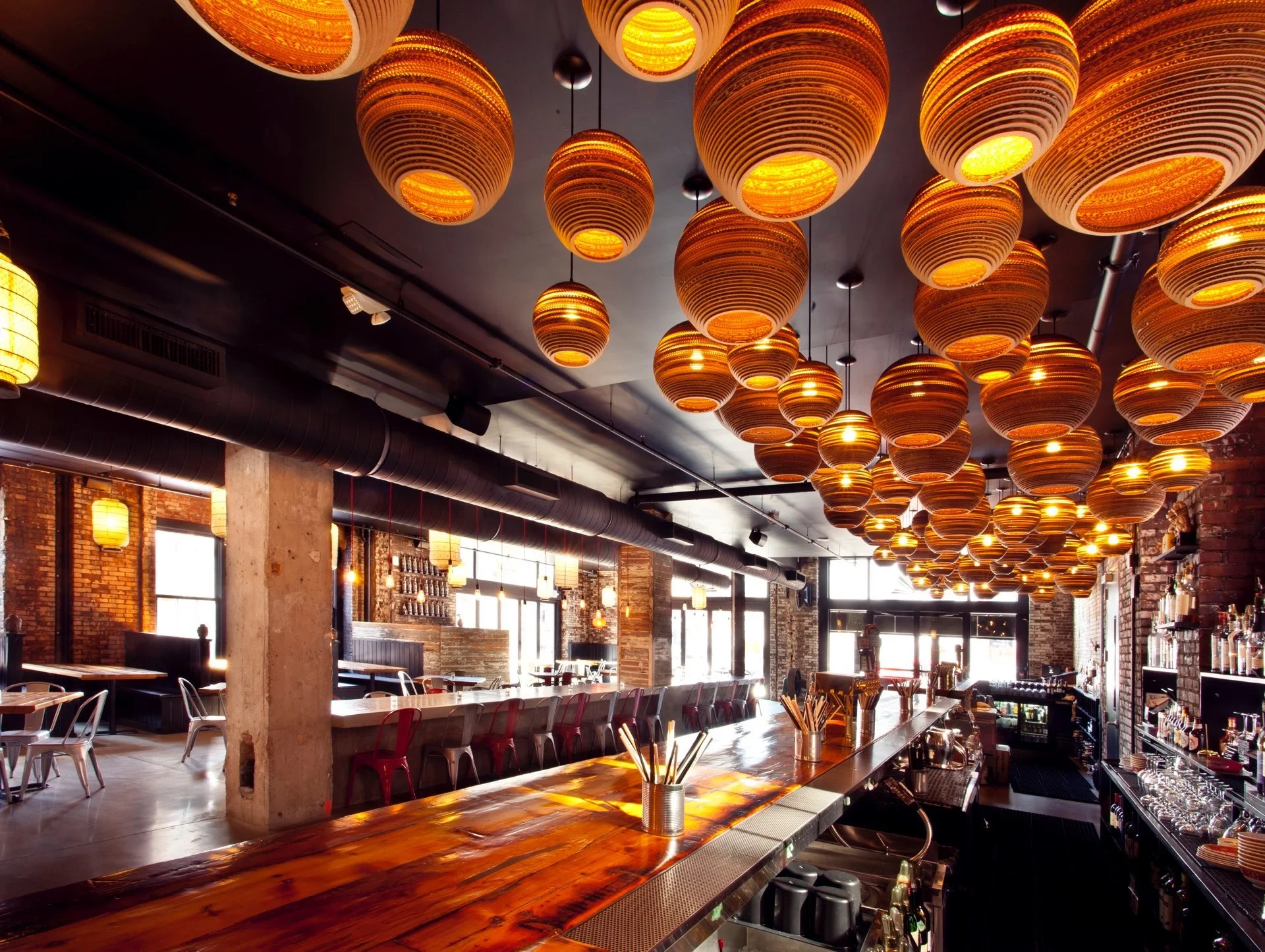 Jersey City Fusion Restaurant — interior