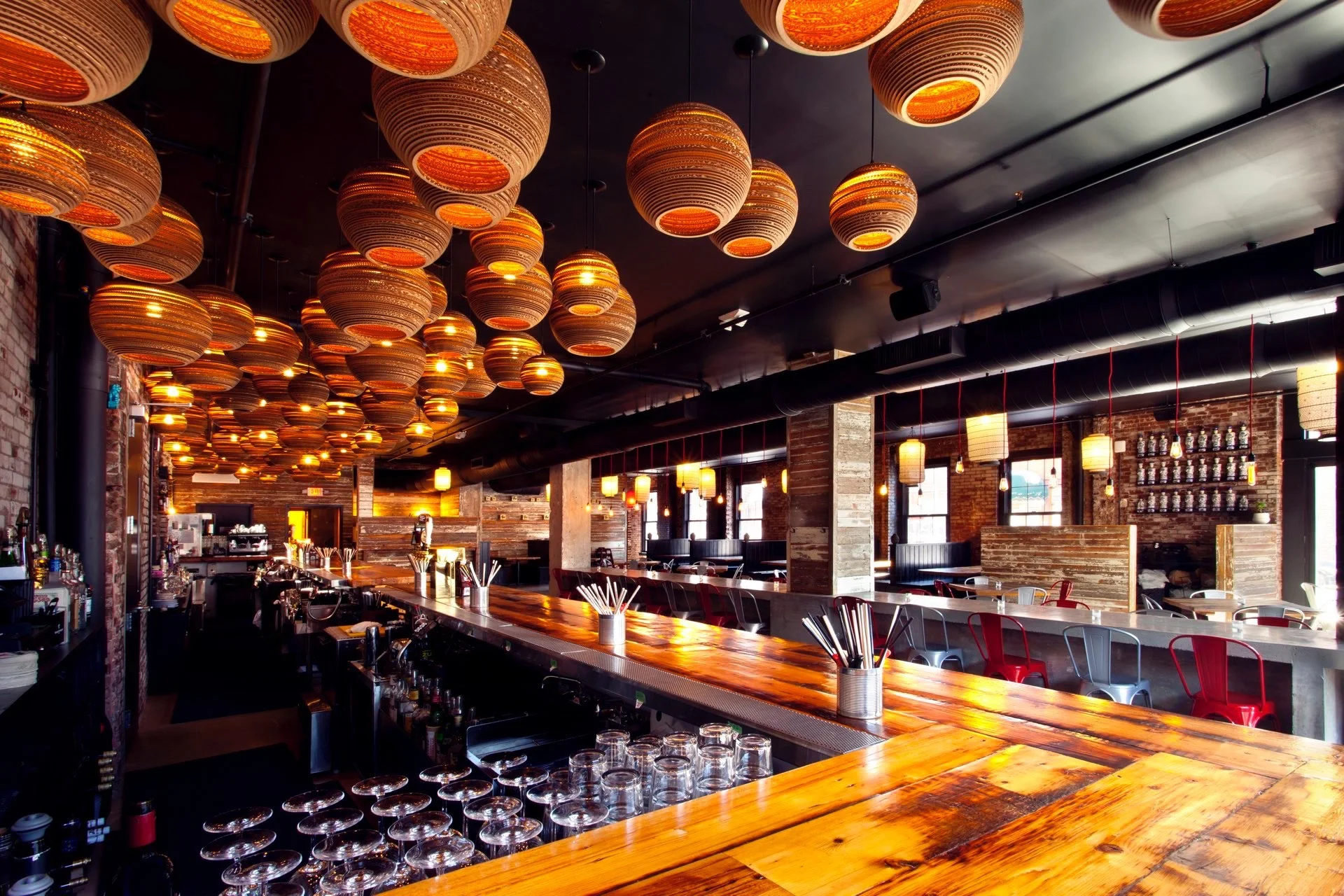 Jersey City Fusion Restaurant — interior