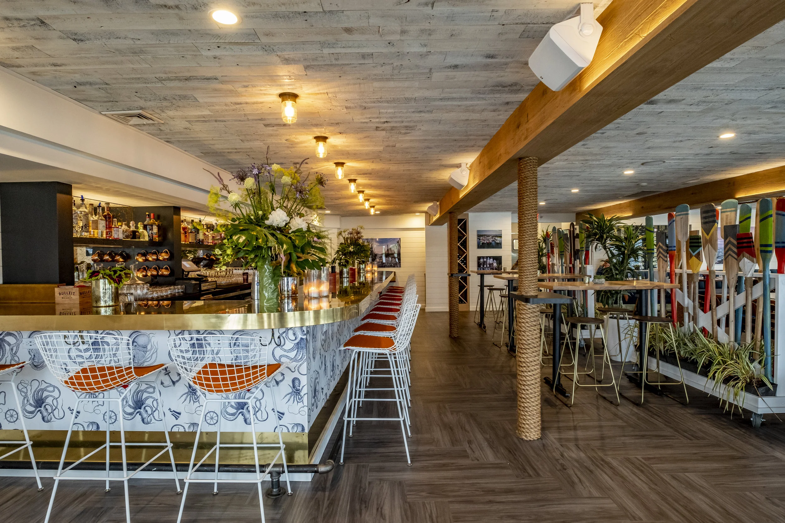 The River House — interior