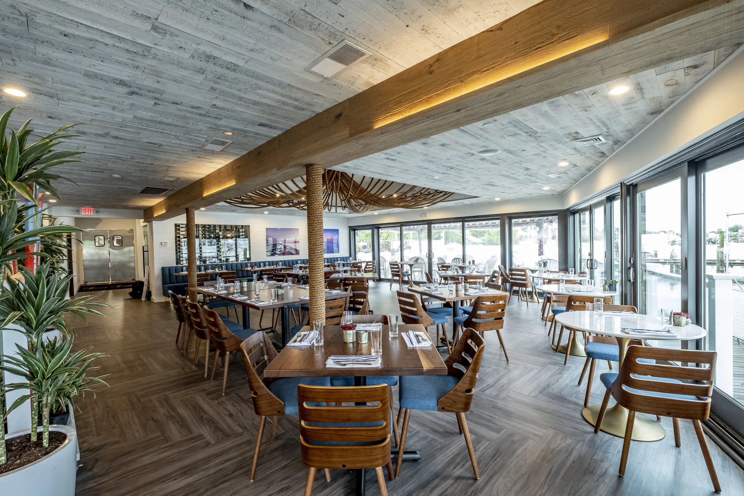 The River House — interior