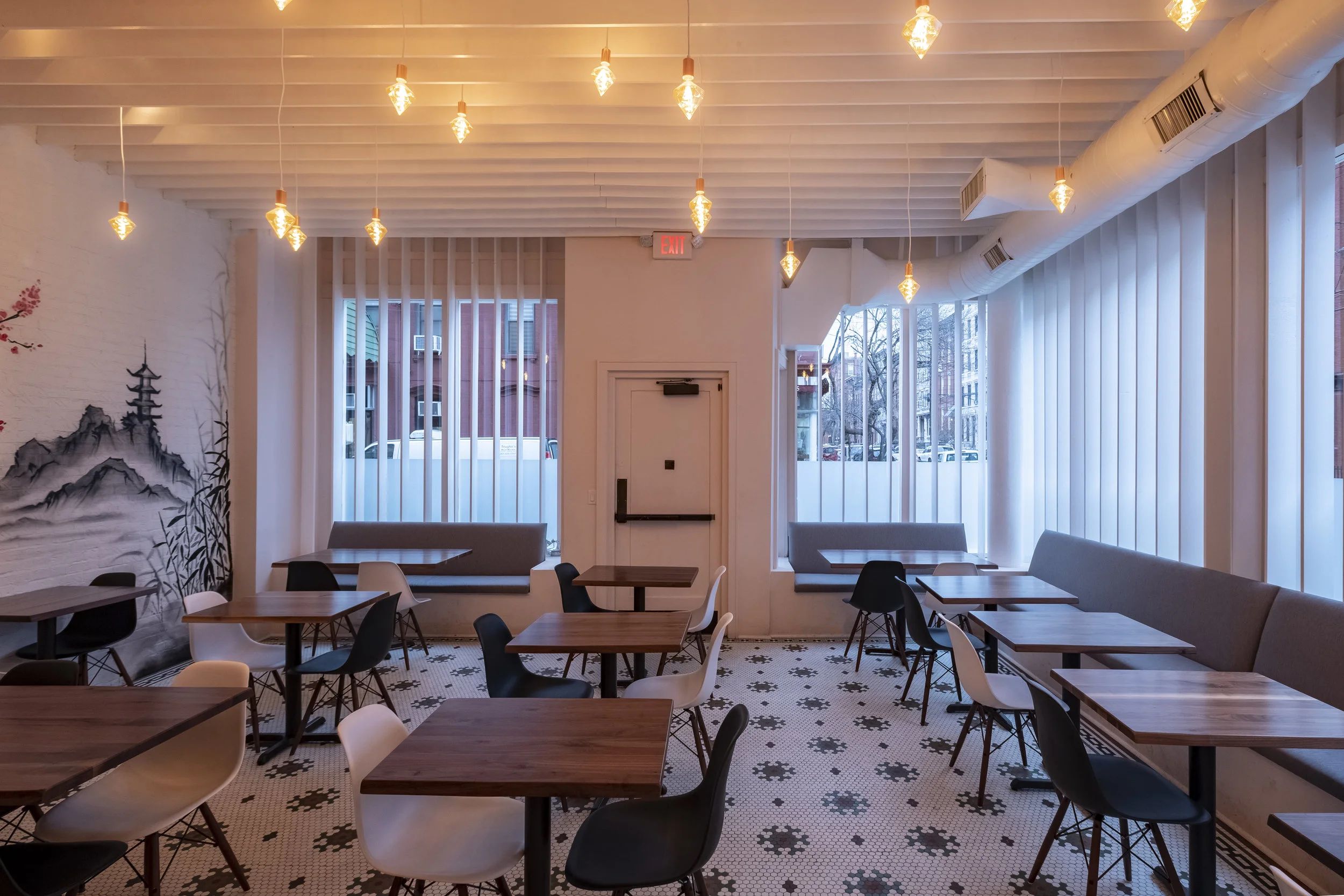Saku, Hoboken — light dining room