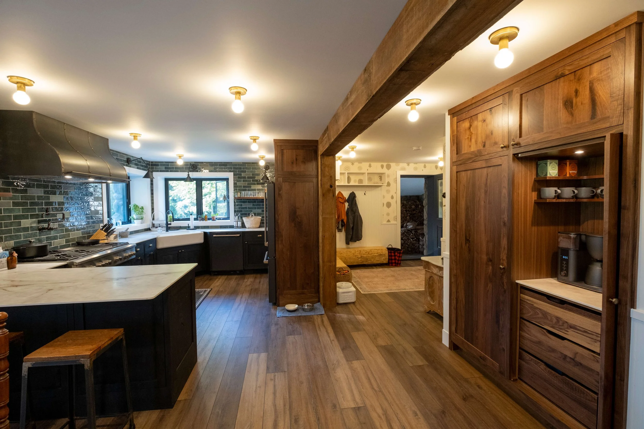 1960's Stone Farmhouse Gut Renovation — interior
