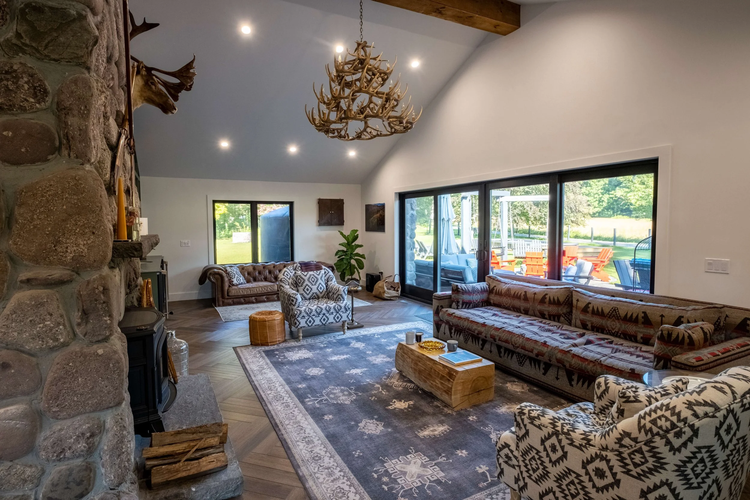 1960's Stone Farmhouse Gut Renovation — interior