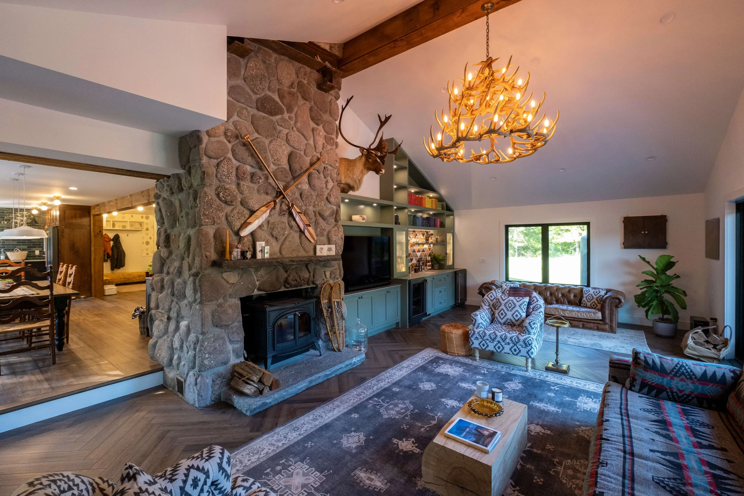 1960's Stone Farmhouse Gut Renovation — interior