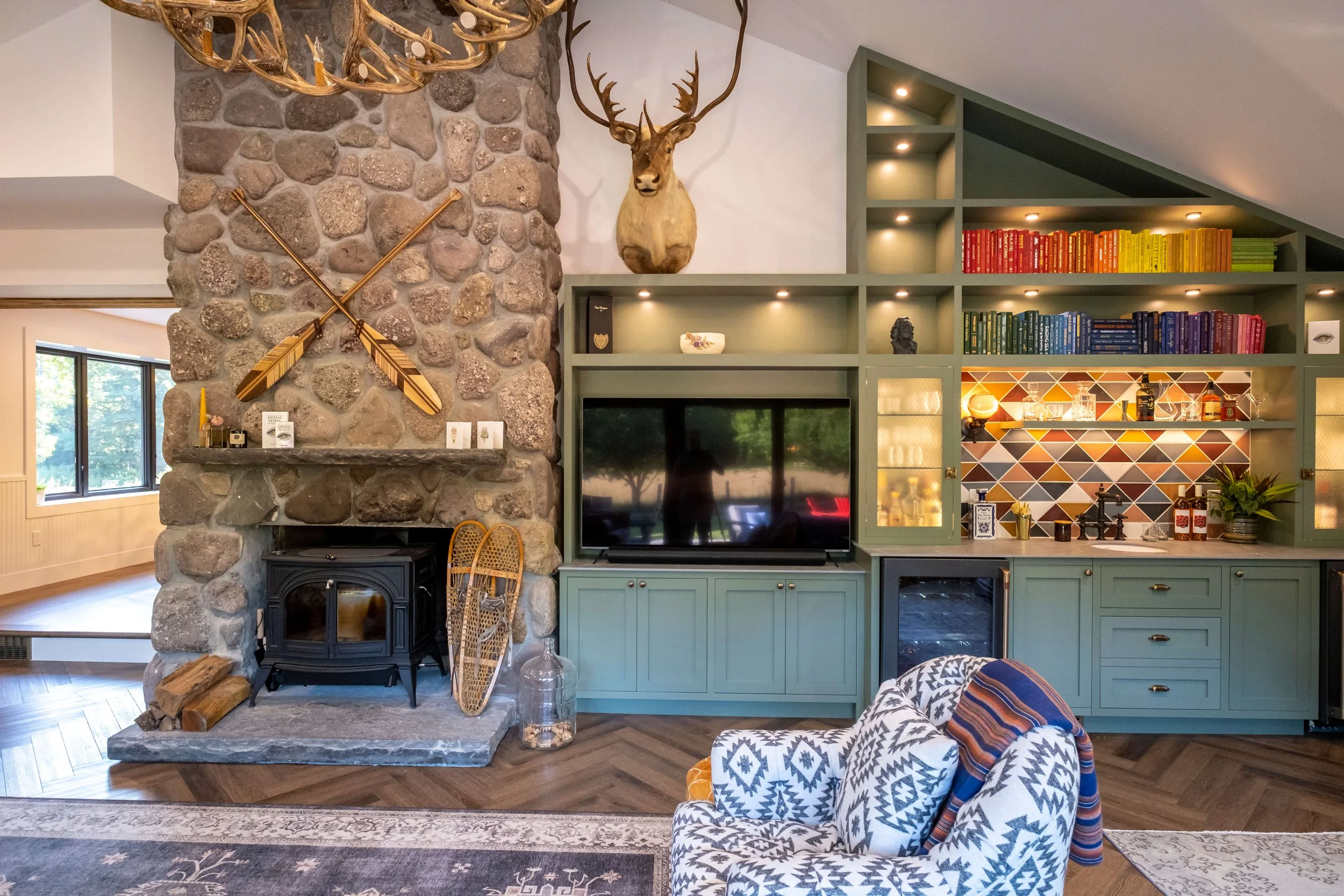 1960's Stone Farmhouse Gut Renovation — interior