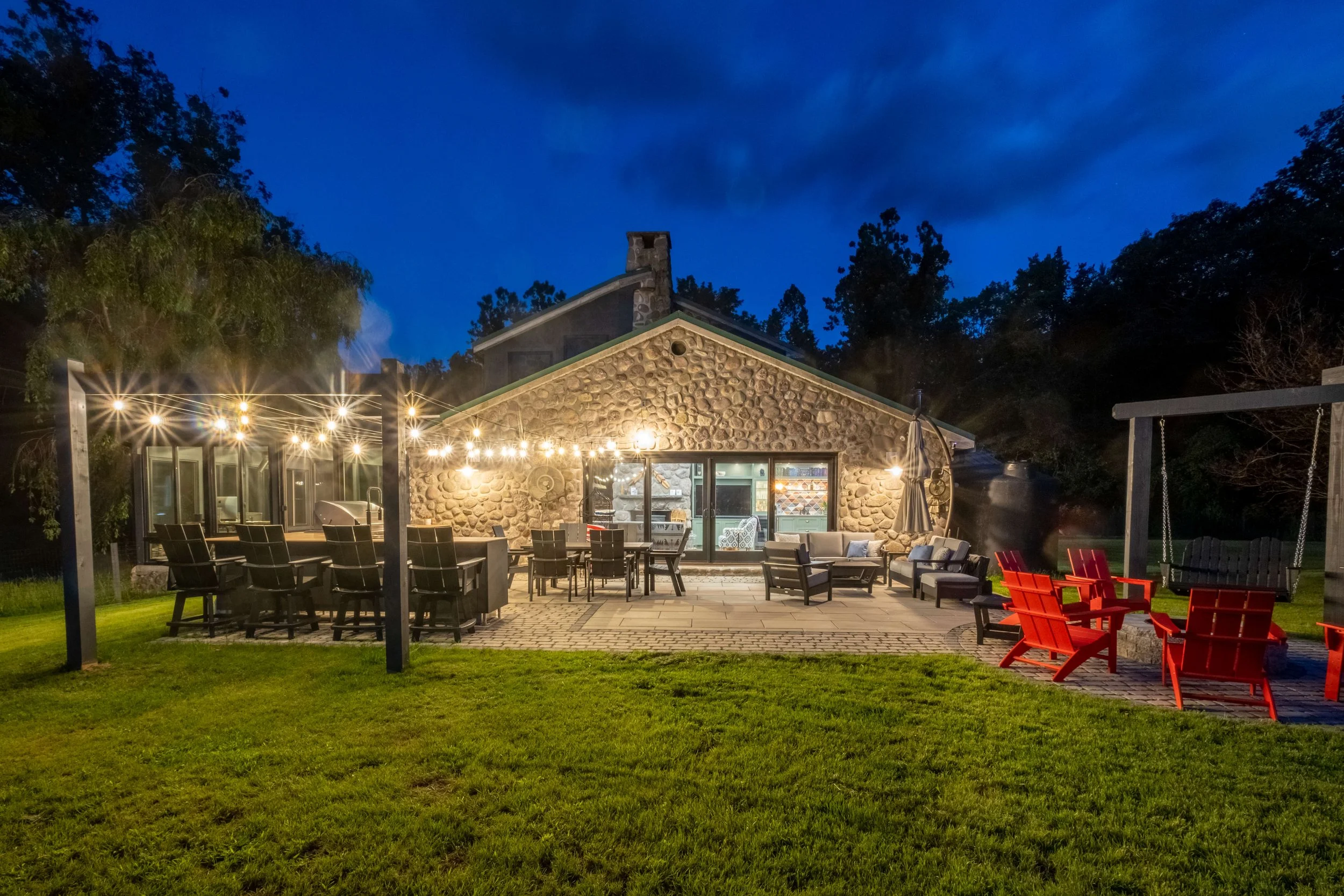 1960's Stone Farmhouse Gut Renovation — interior