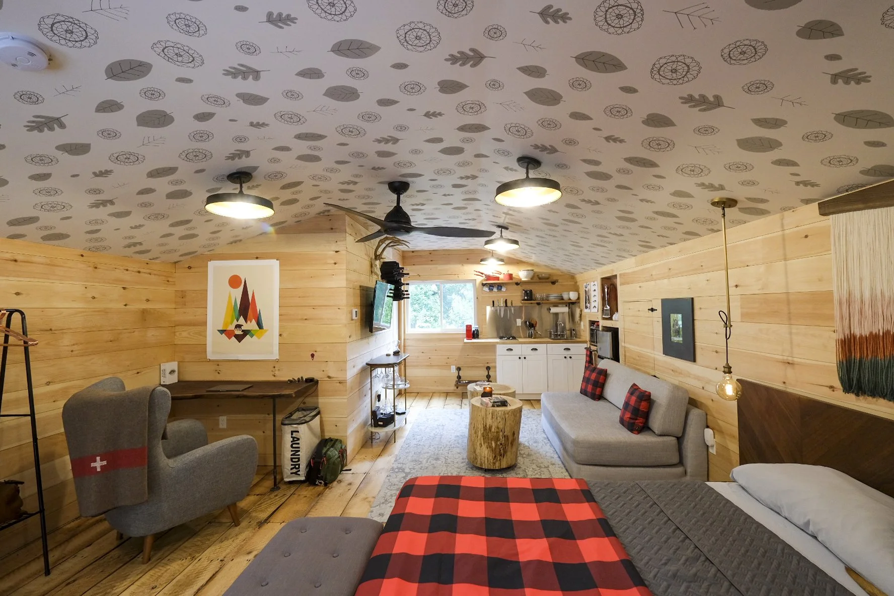 The Barn, Airbnb Conversion — interior