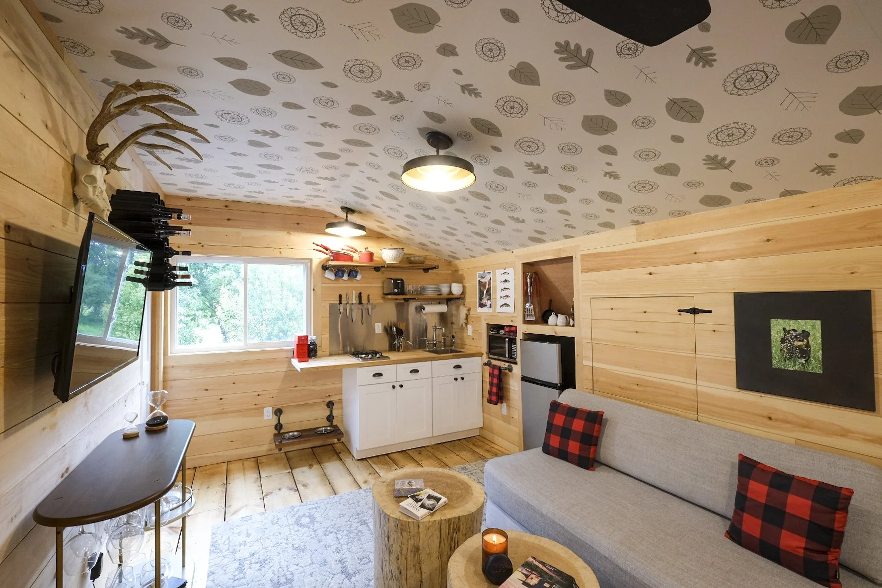 The Barn, Airbnb Conversion — interior