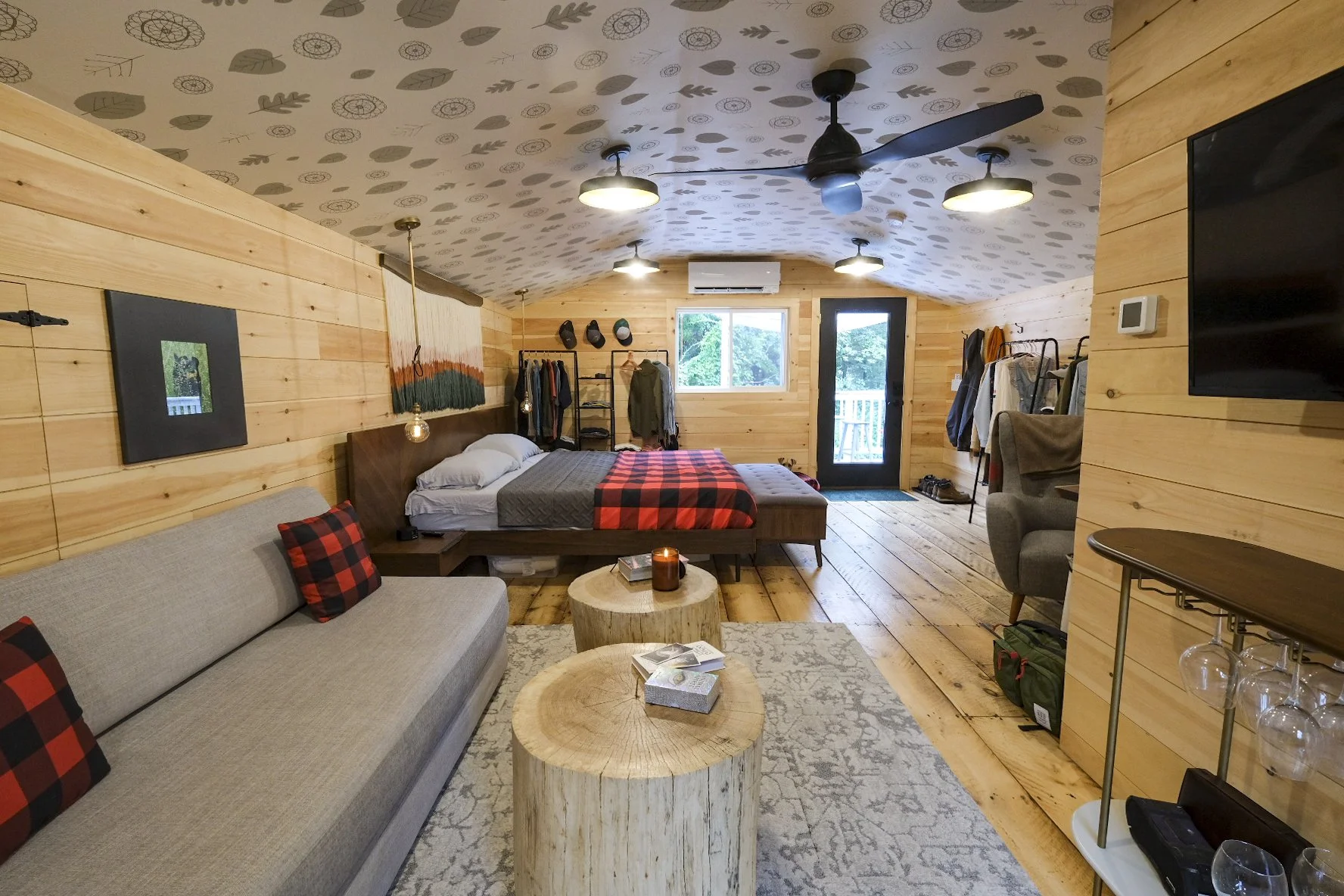 The Barn, Airbnb Conversion — interior