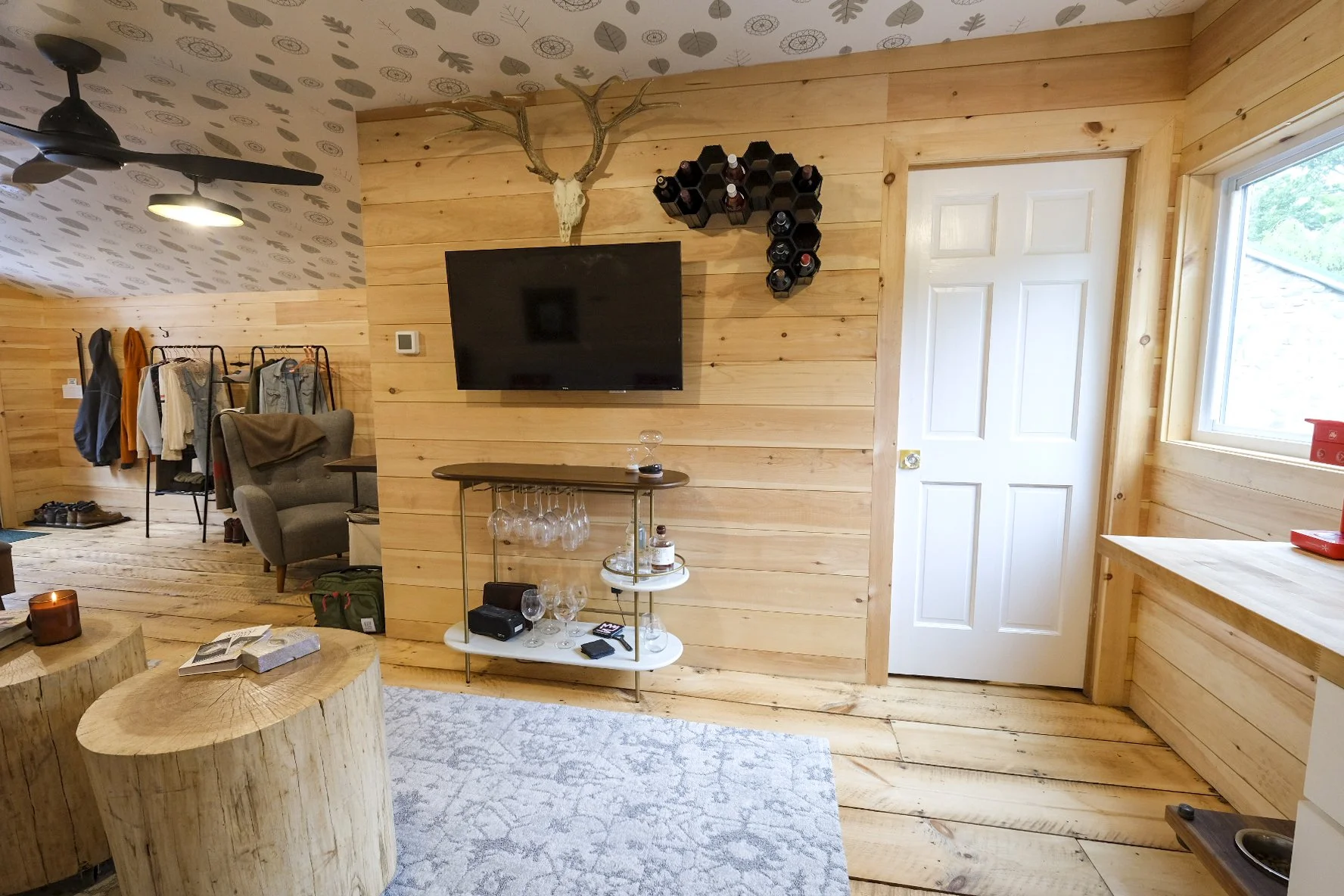 The Barn, Airbnb Conversion — interior