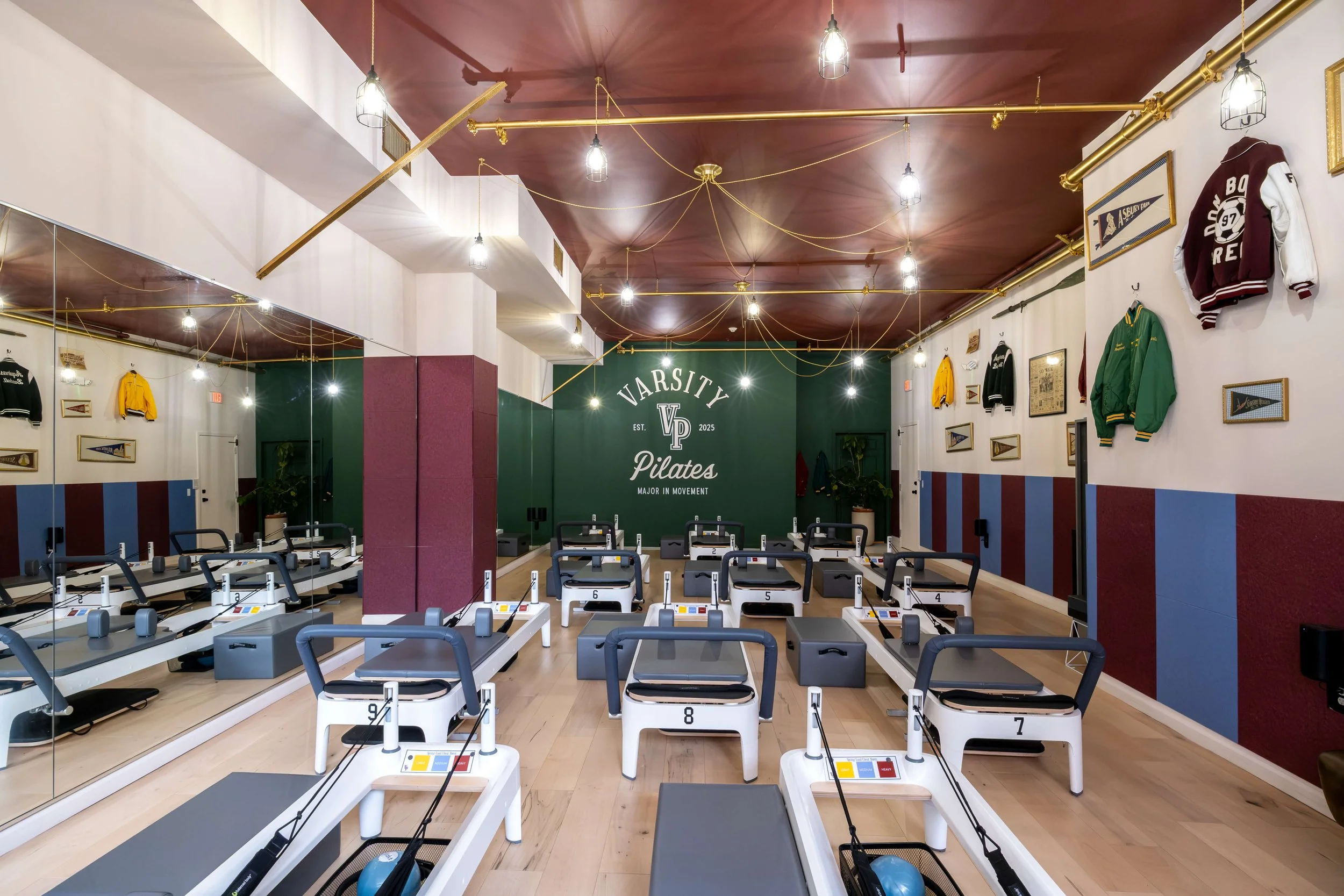 Varsity Pilates — interior