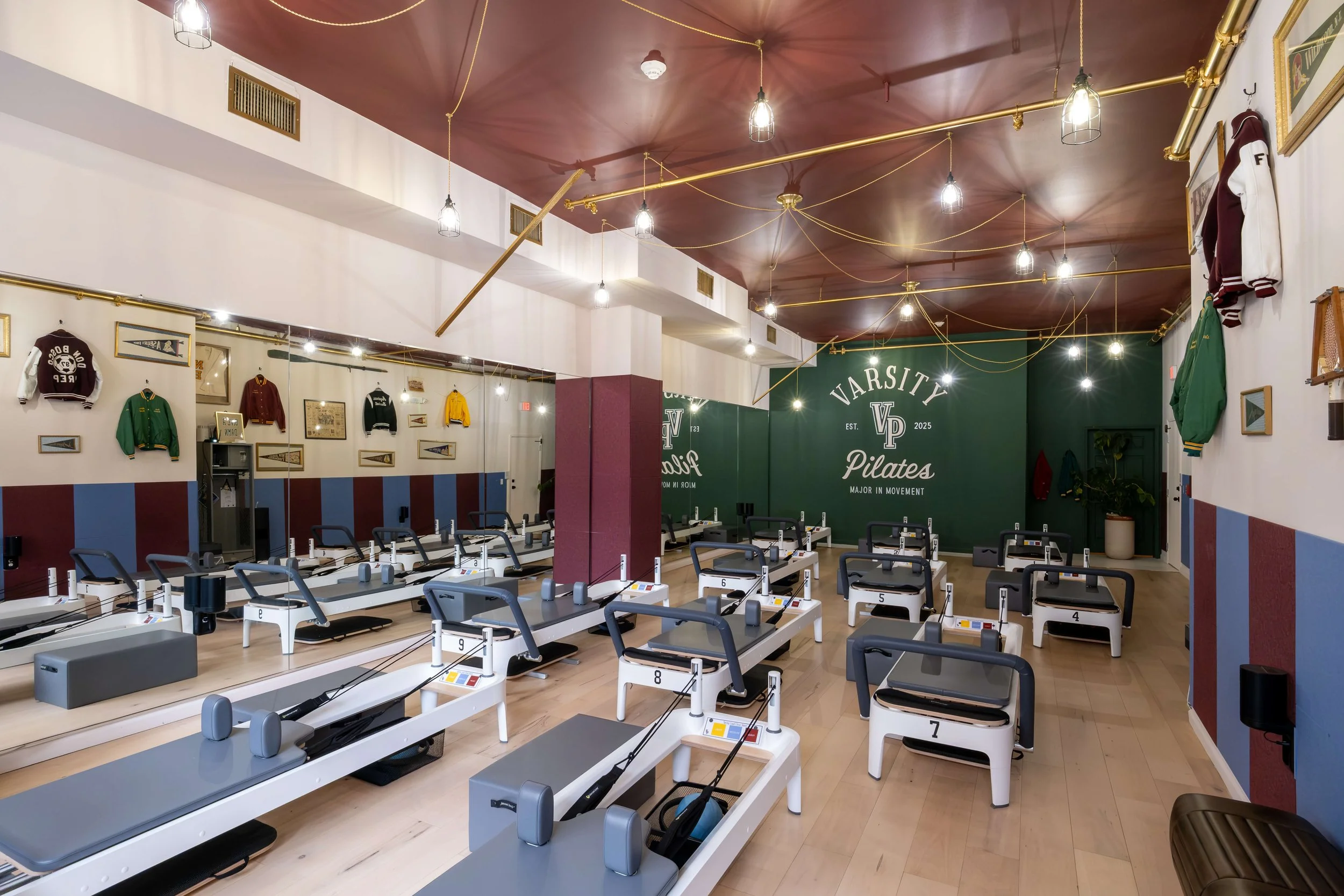 Varsity Pilates — interior