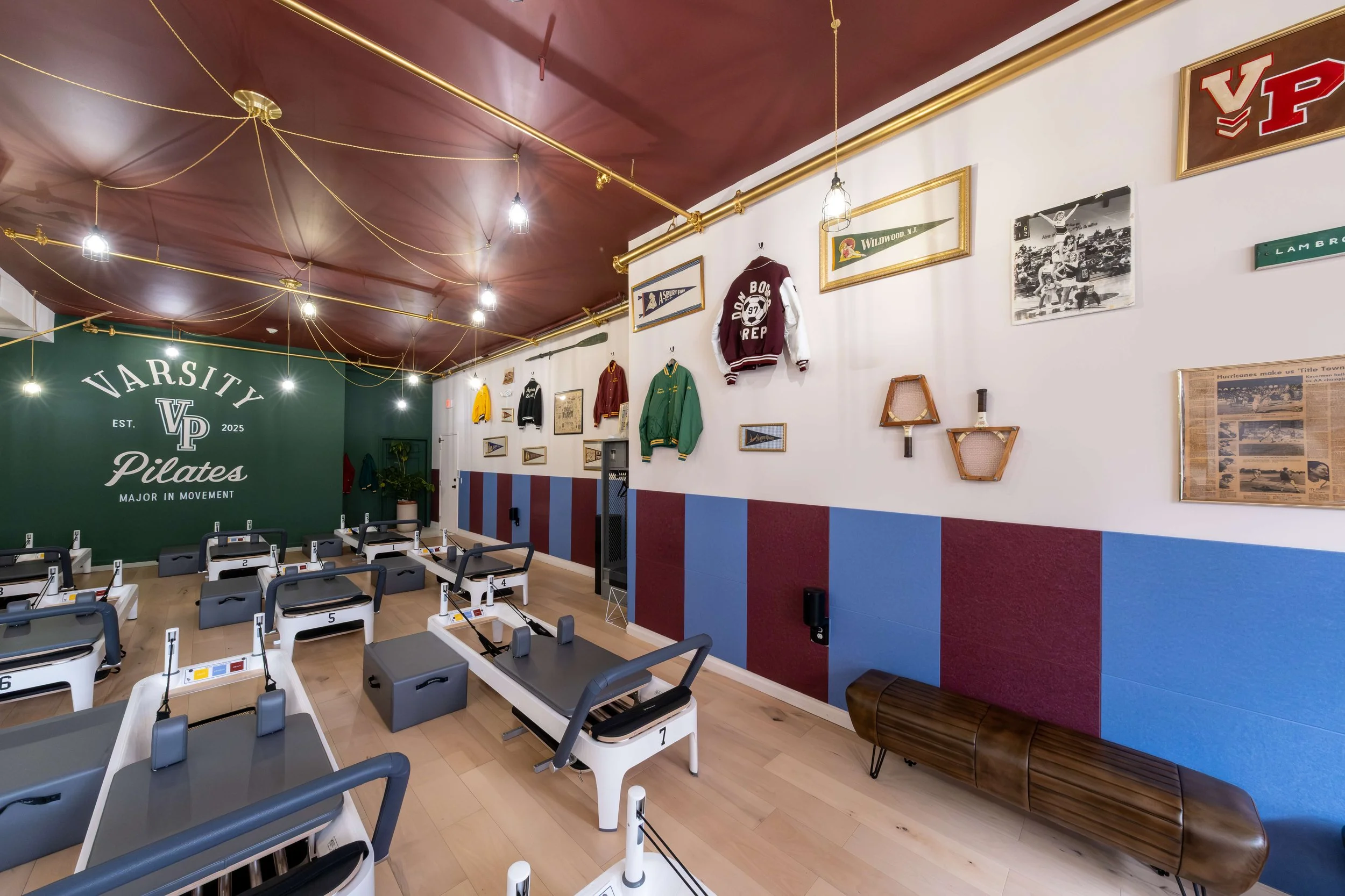 Varsity Pilates — interior