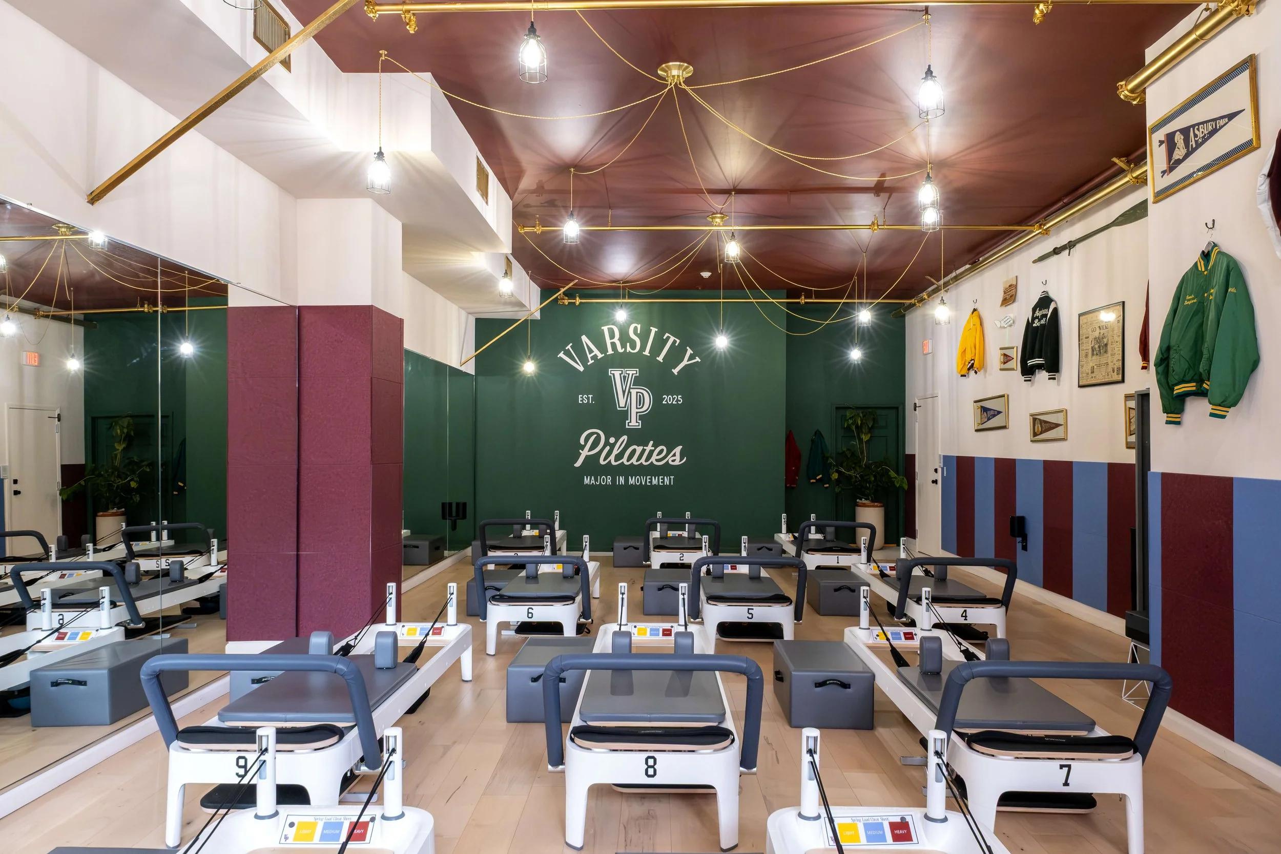 Varsity Pilates — interior