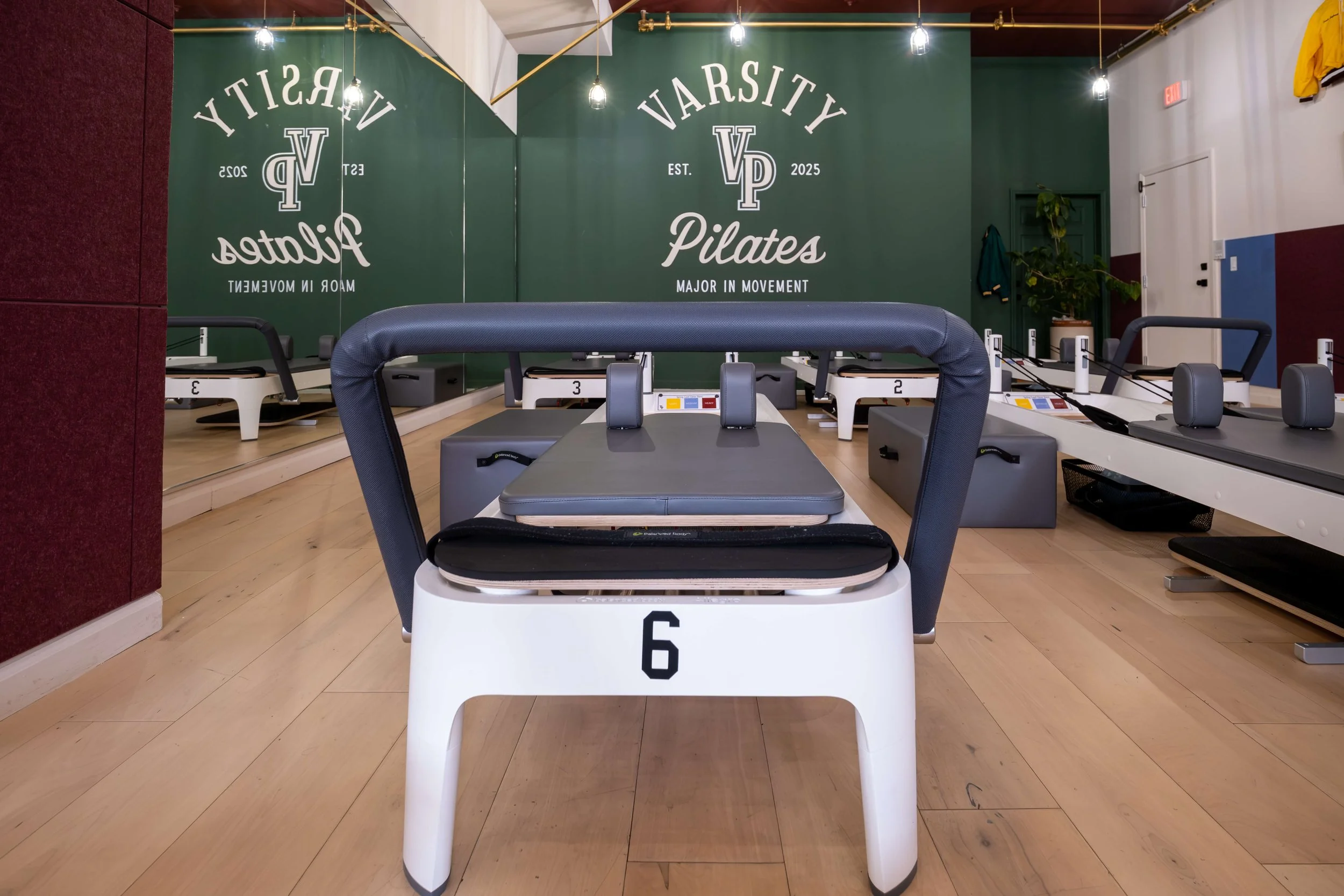 Varsity Pilates — interior
