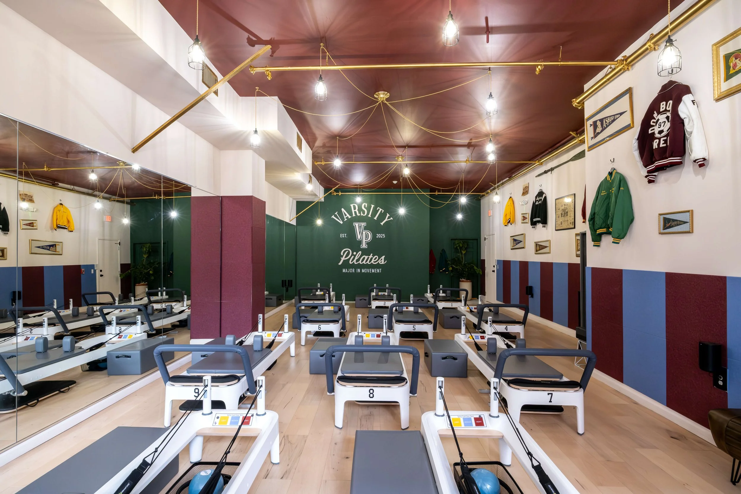 Varsity Pilates — interior
