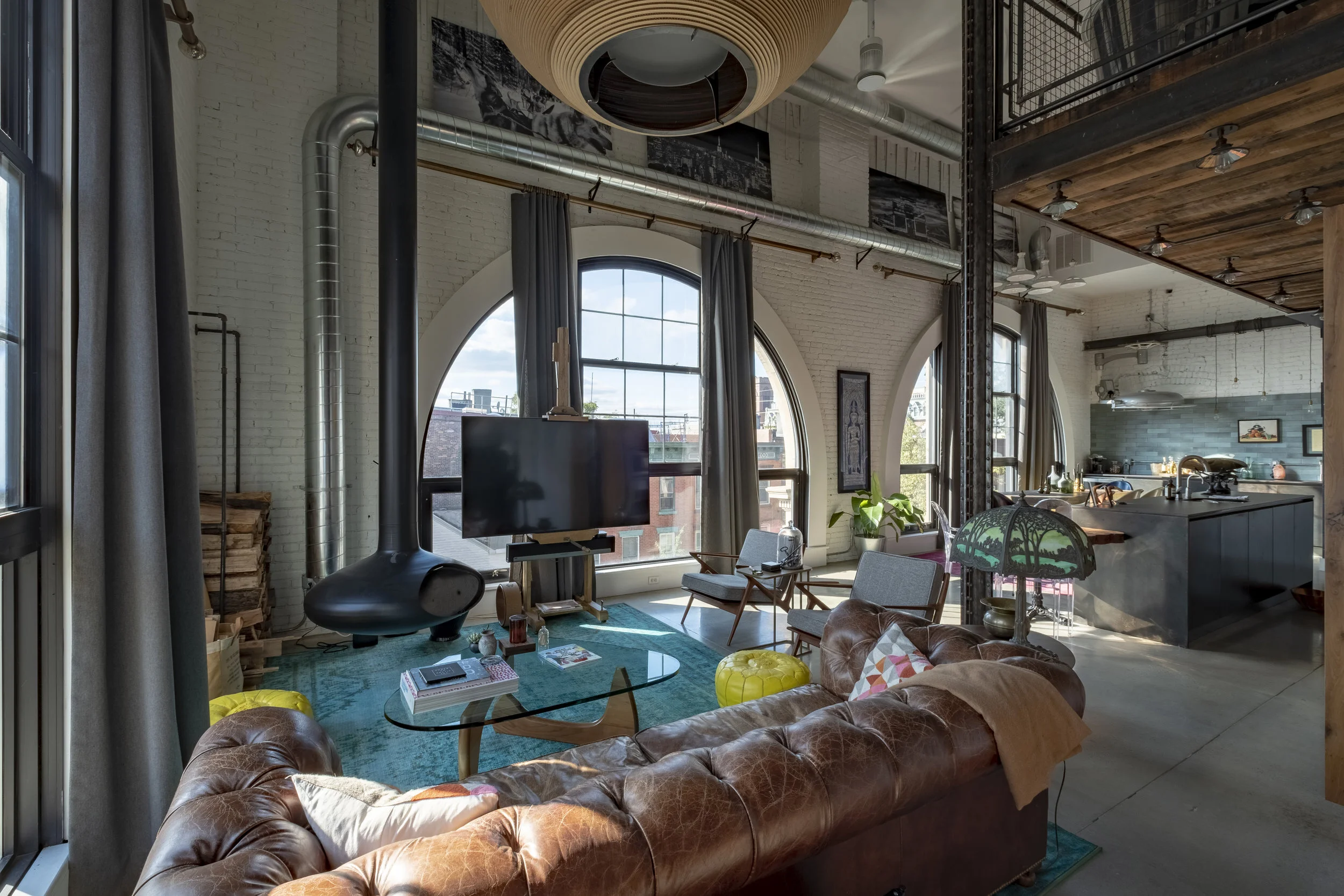 Industrial Loft, Jersey City — interior