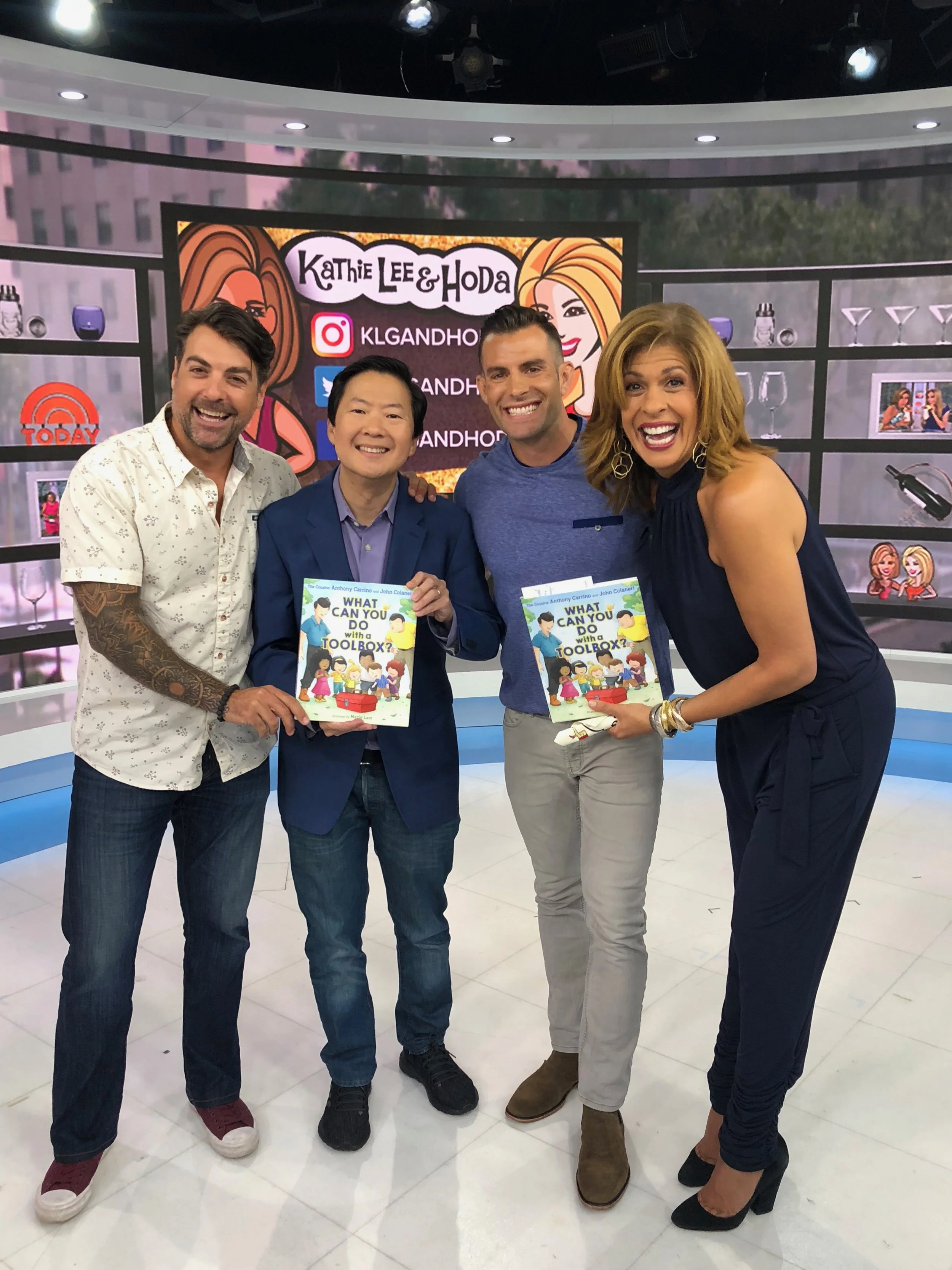 Today Show — book tour with Hoda & Ken Jeong