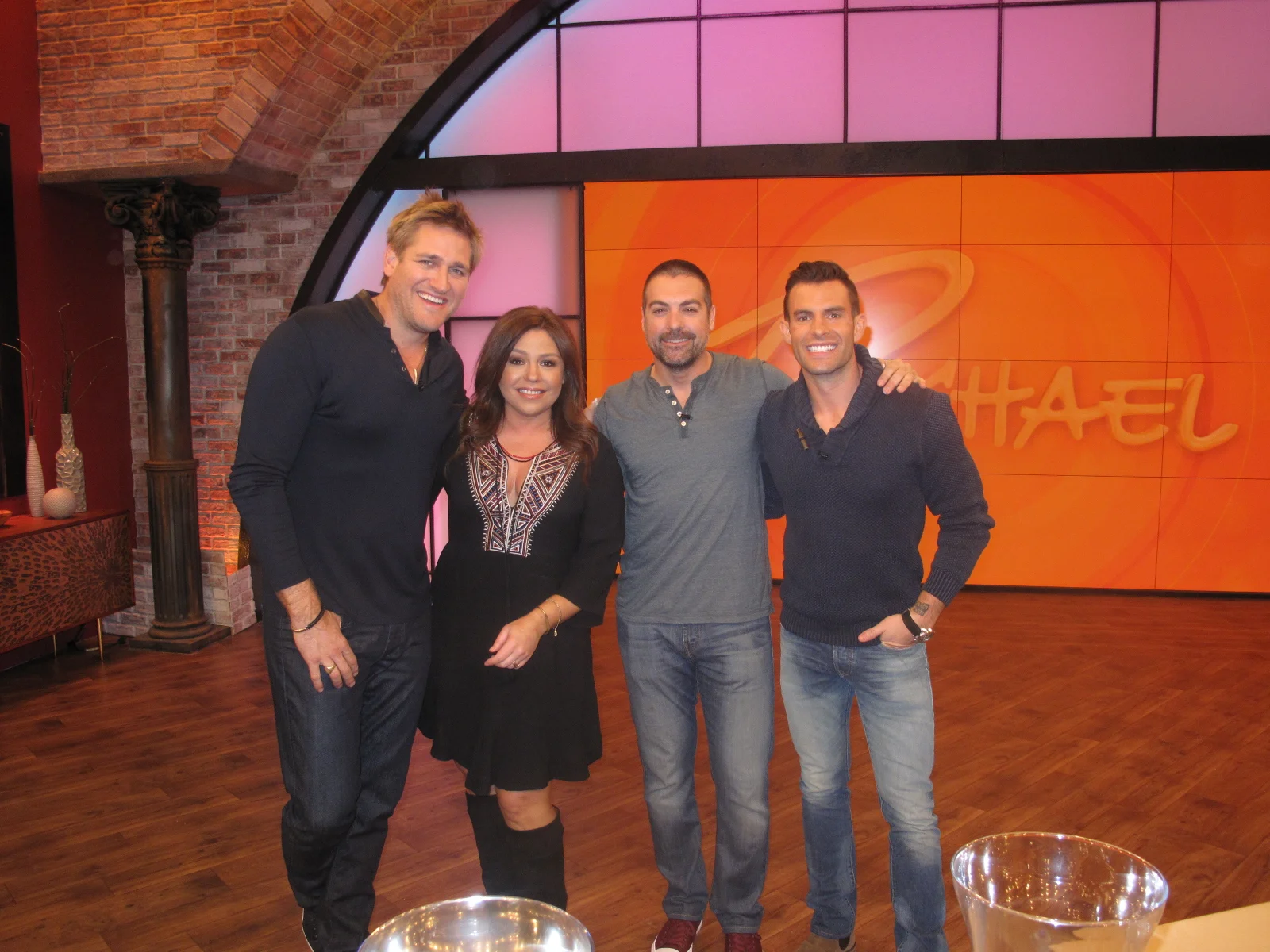 Rachael Ray Show appearance with Curtis Stone