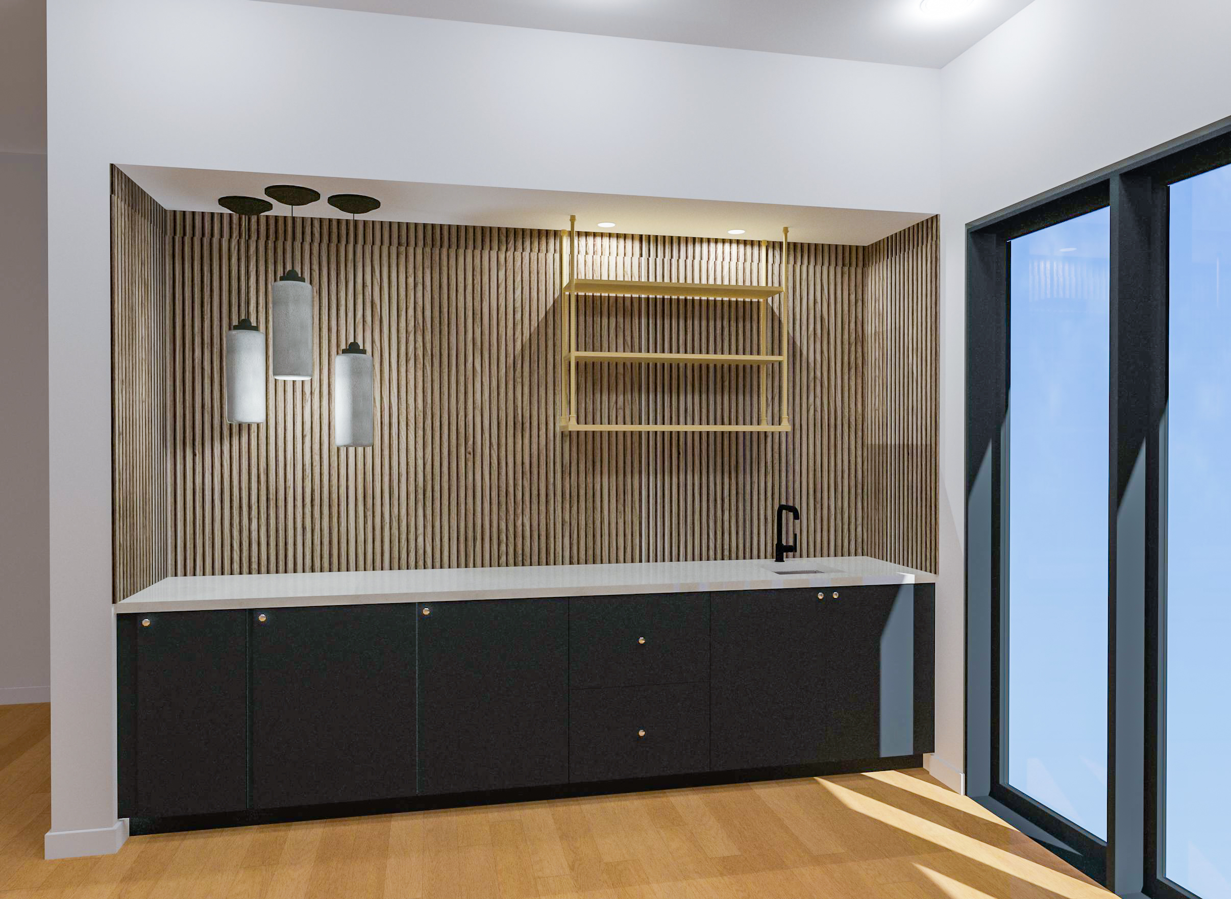 Little Palmetto — bar design rendering