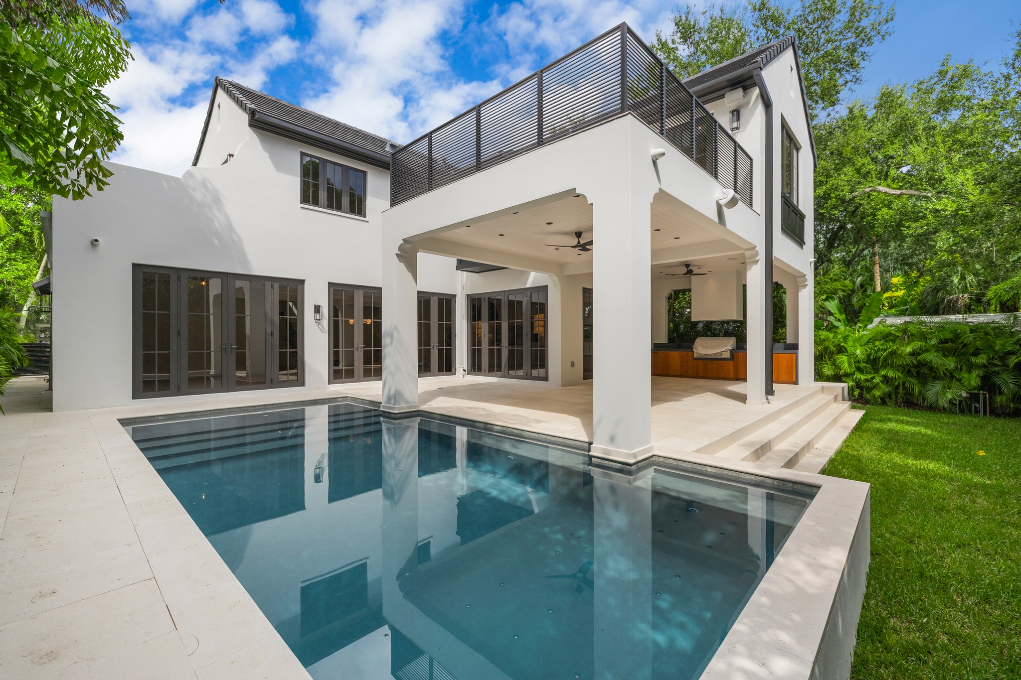 4150 El Prado — pool and rear exterior